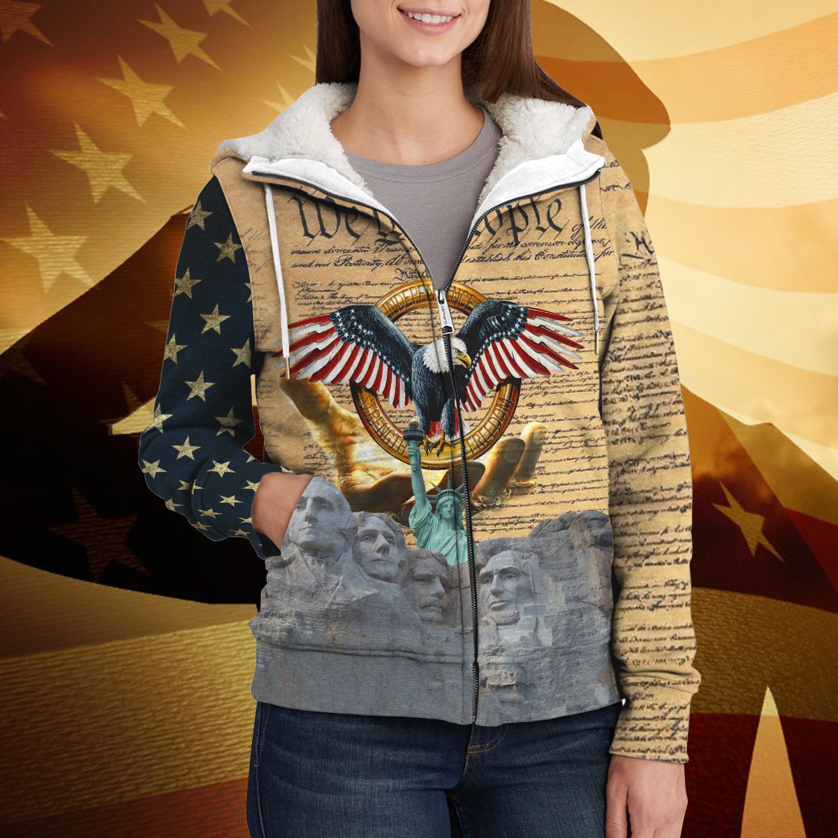 american-pride-3d-shirt-eagle-lover-3d-fleece-zipper