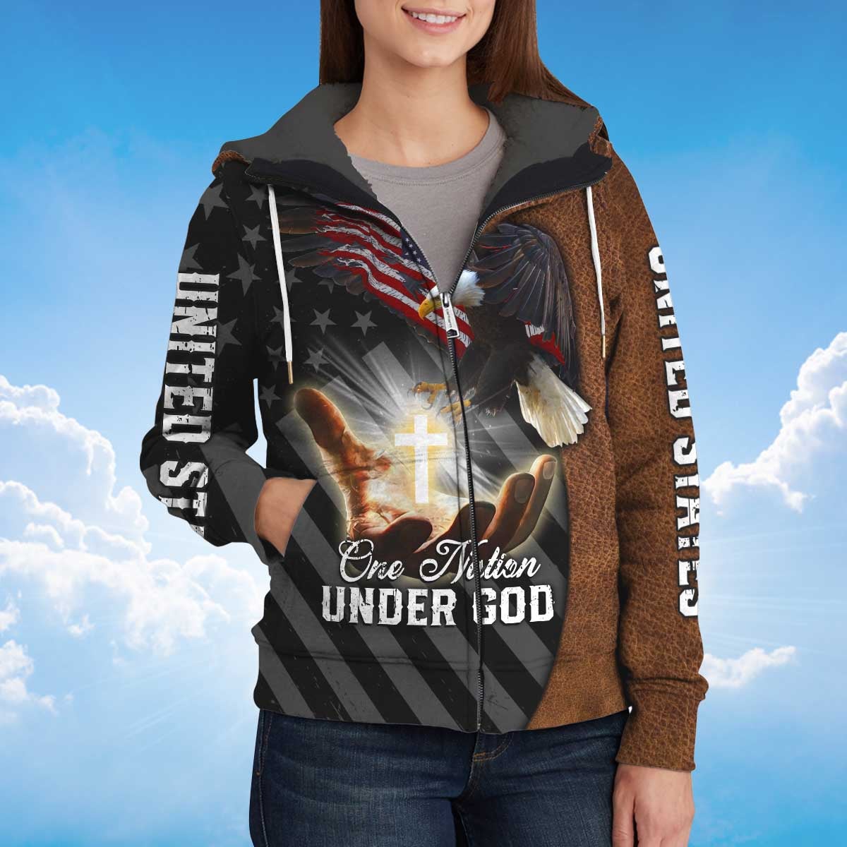 america-under-god-fleece-zipper