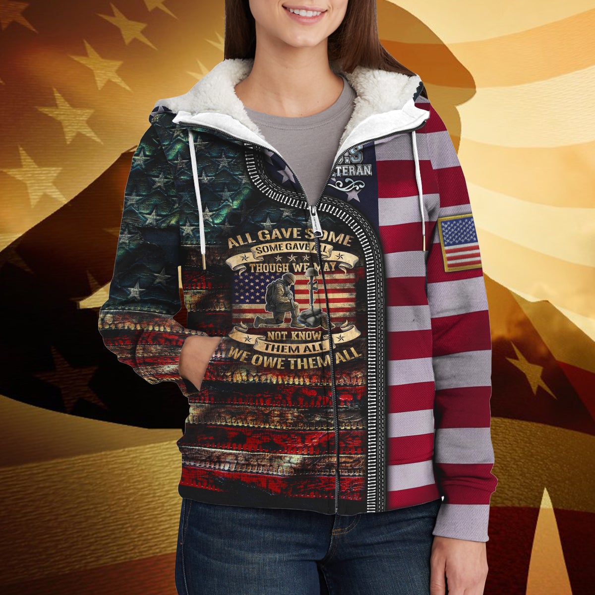 all-gave-some-some-gave-all-3d-fleece-zipper-3d-shirt-for-veteran