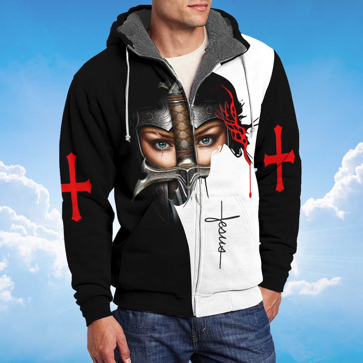 a-woman-of-faith-warrior-of-christ-fleece-zipper