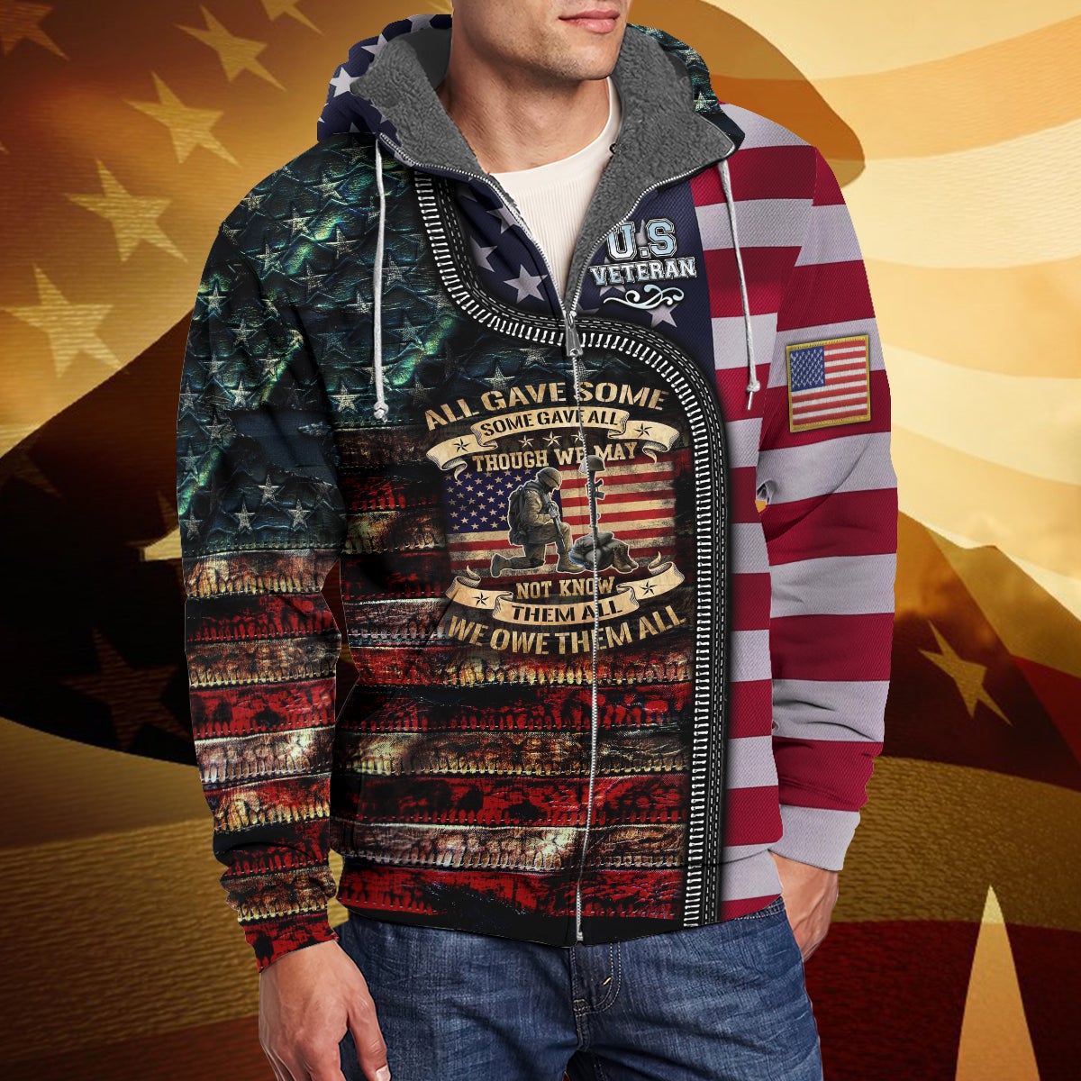 all-gave-some-some-gave-all-3d-fleece-zipper-3d-shirt-for-veteran