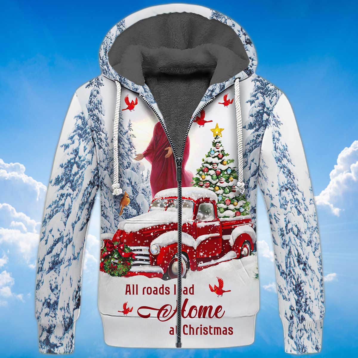 all-roads-lead-home-at-christmas-fleece-zipper-god-jesus-fleece-zipper