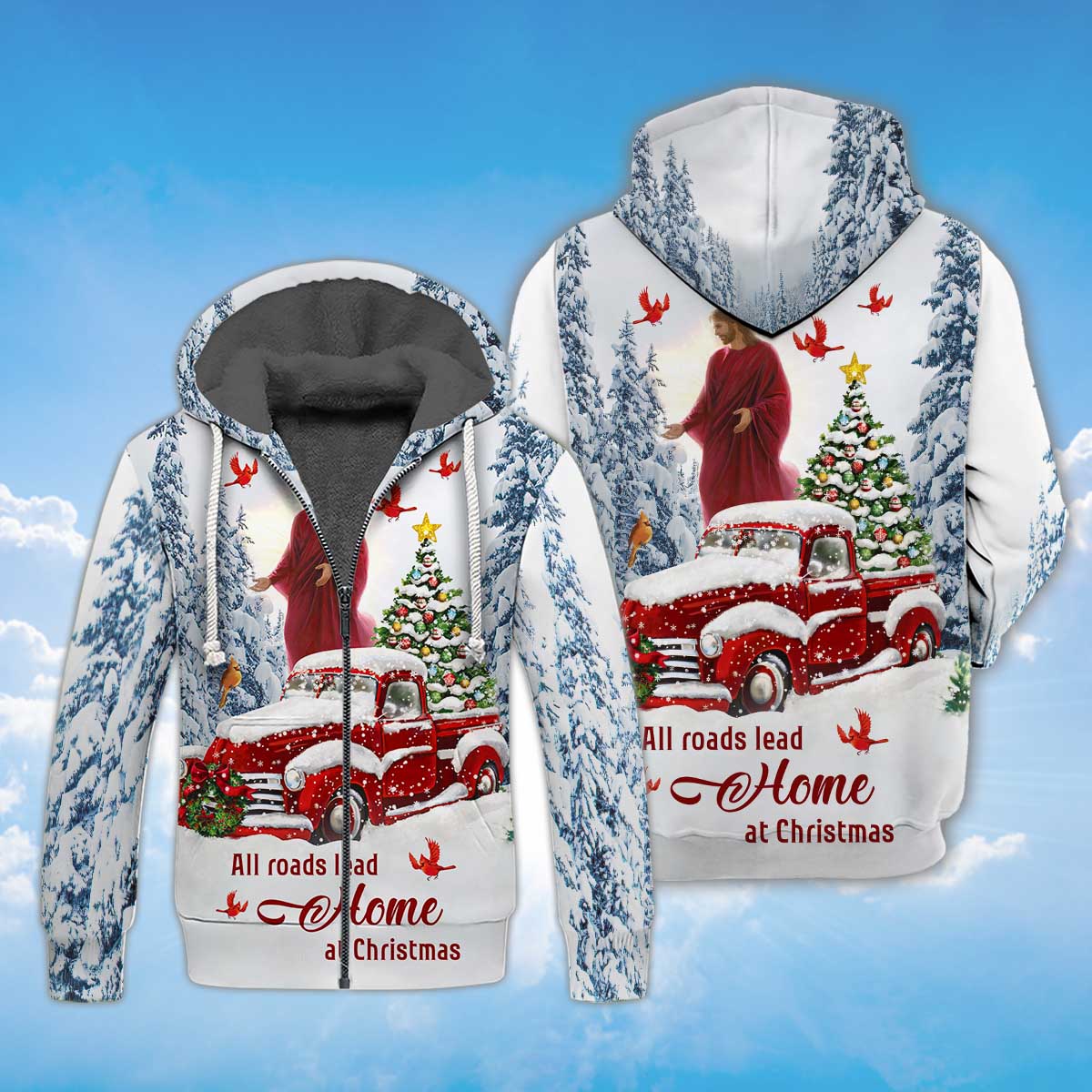 all-roads-lead-home-at-christmas-fleece-zipper-god-jesus-fleece-zipper