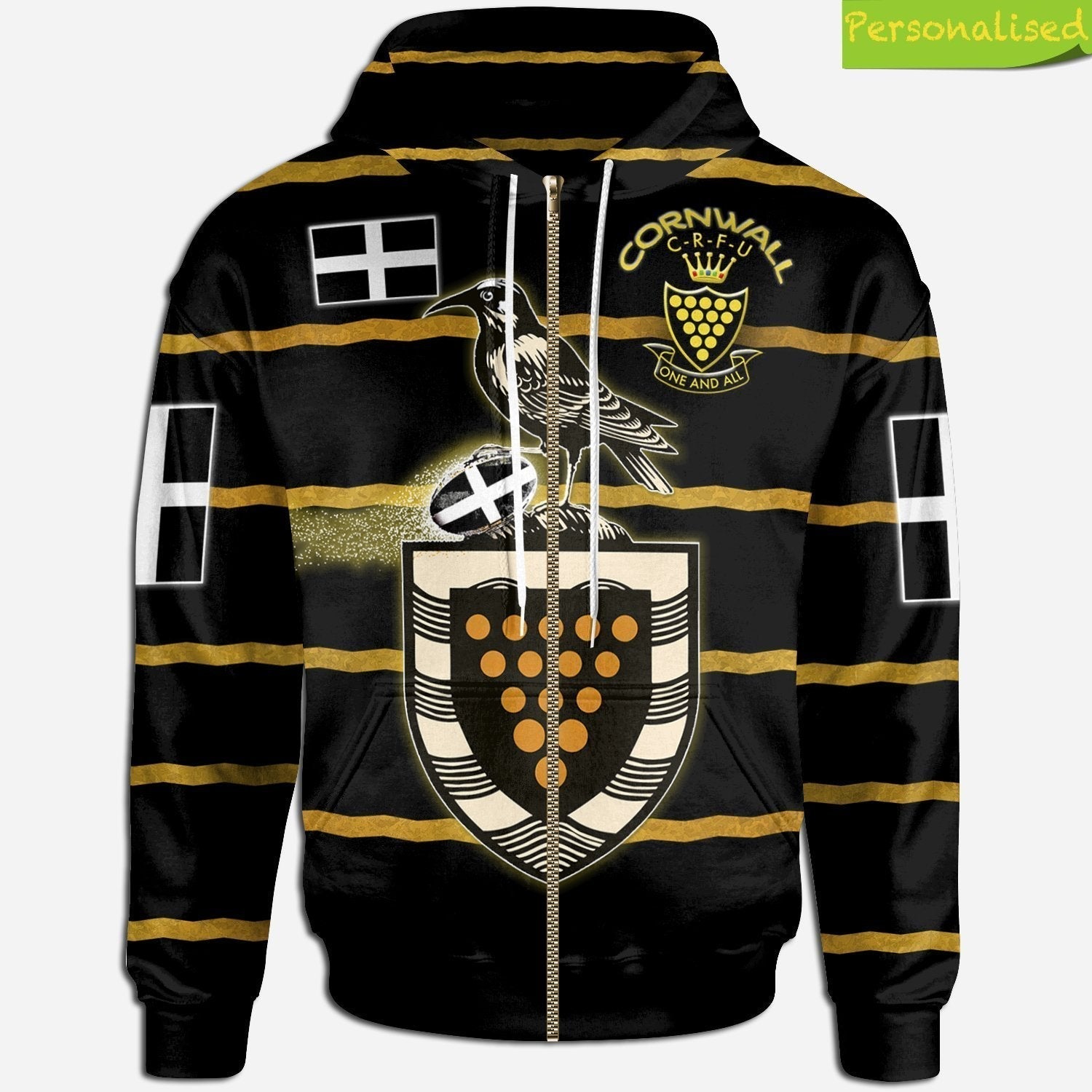 custom-text-cornish-personalised-rugby-zip-up-hoodie-rugby-union-with-cornwall-flag