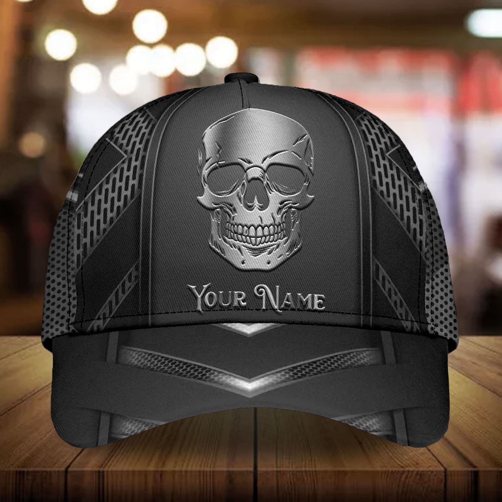 Premium Metal Skull Caps For Skull Lover Multicolor  Personalized