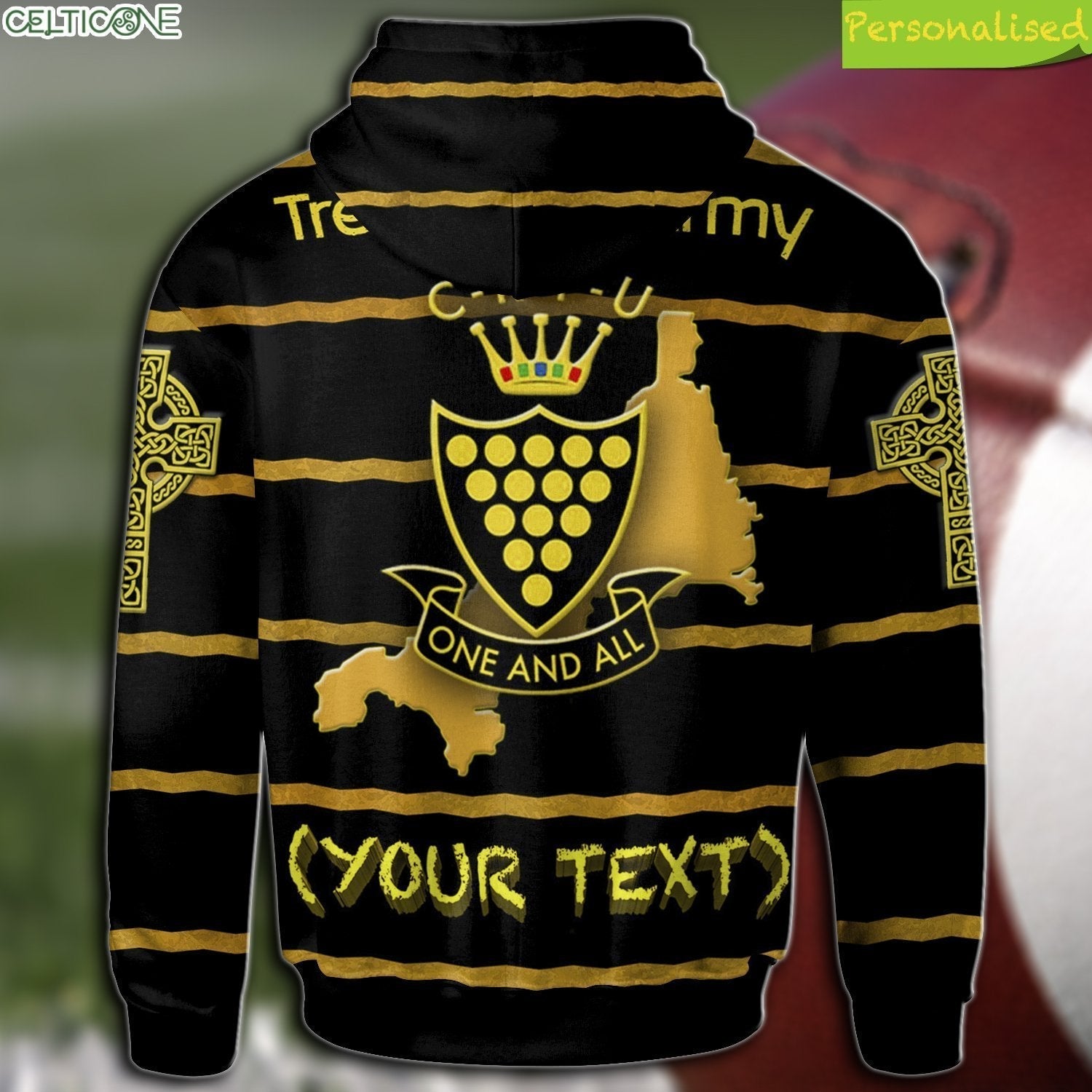 custom-text-cornwall-rugby-personalised-zip-hoodie-trelawnys-army