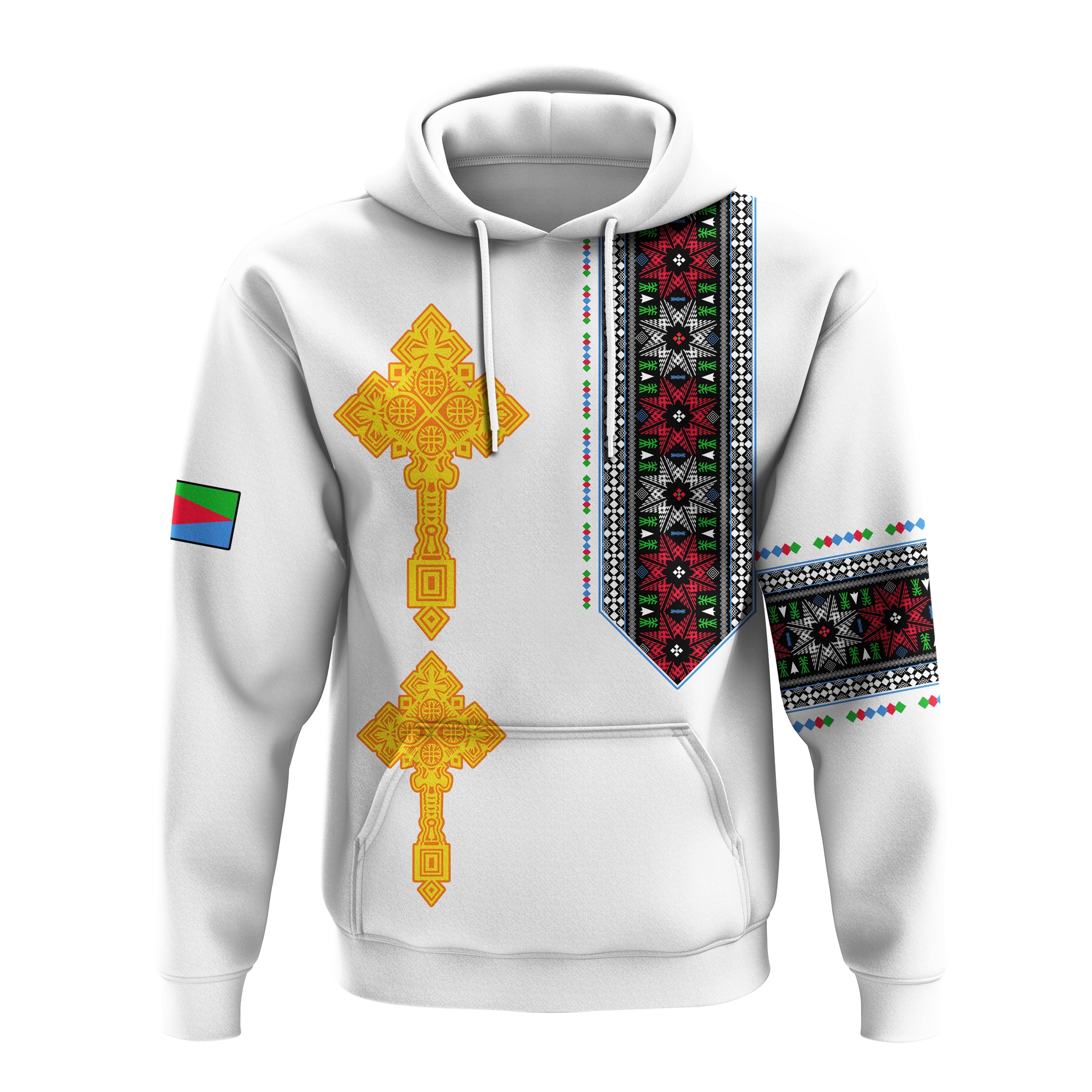 (Custom Personalised) Eritrea Hoodie Style Tibeb LT13