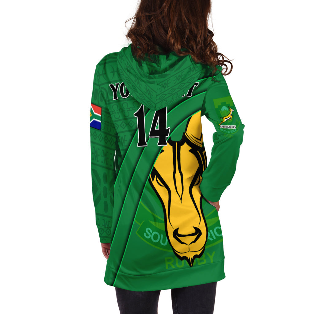 custom-text-and-number-south-africa-rugby-hoodie-dress-bokke-springbok-with-african-pattern-stronger-together