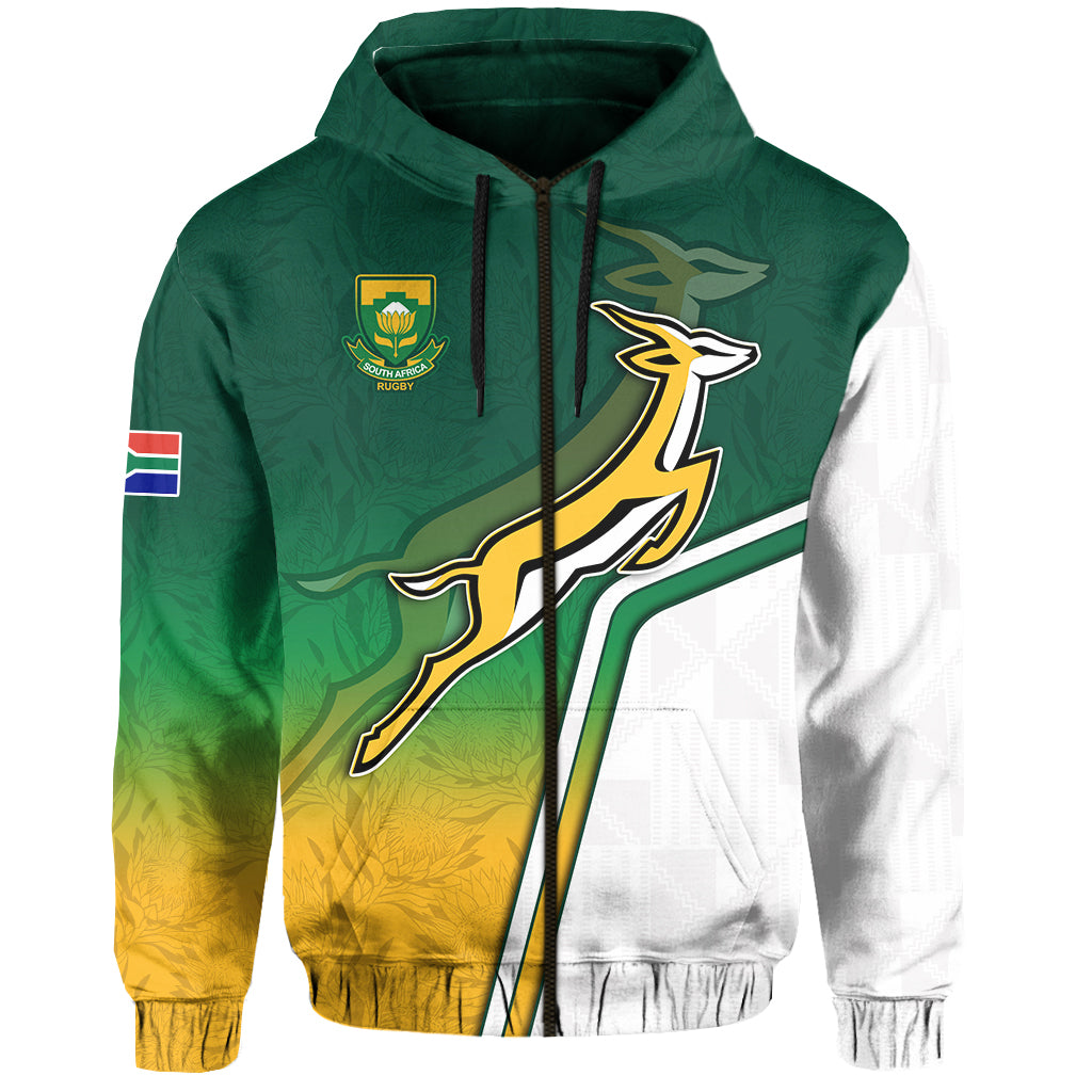 South Africa Rugby Hoodie Protea Flower Springboks Go Bokke LT13 – Aljaira