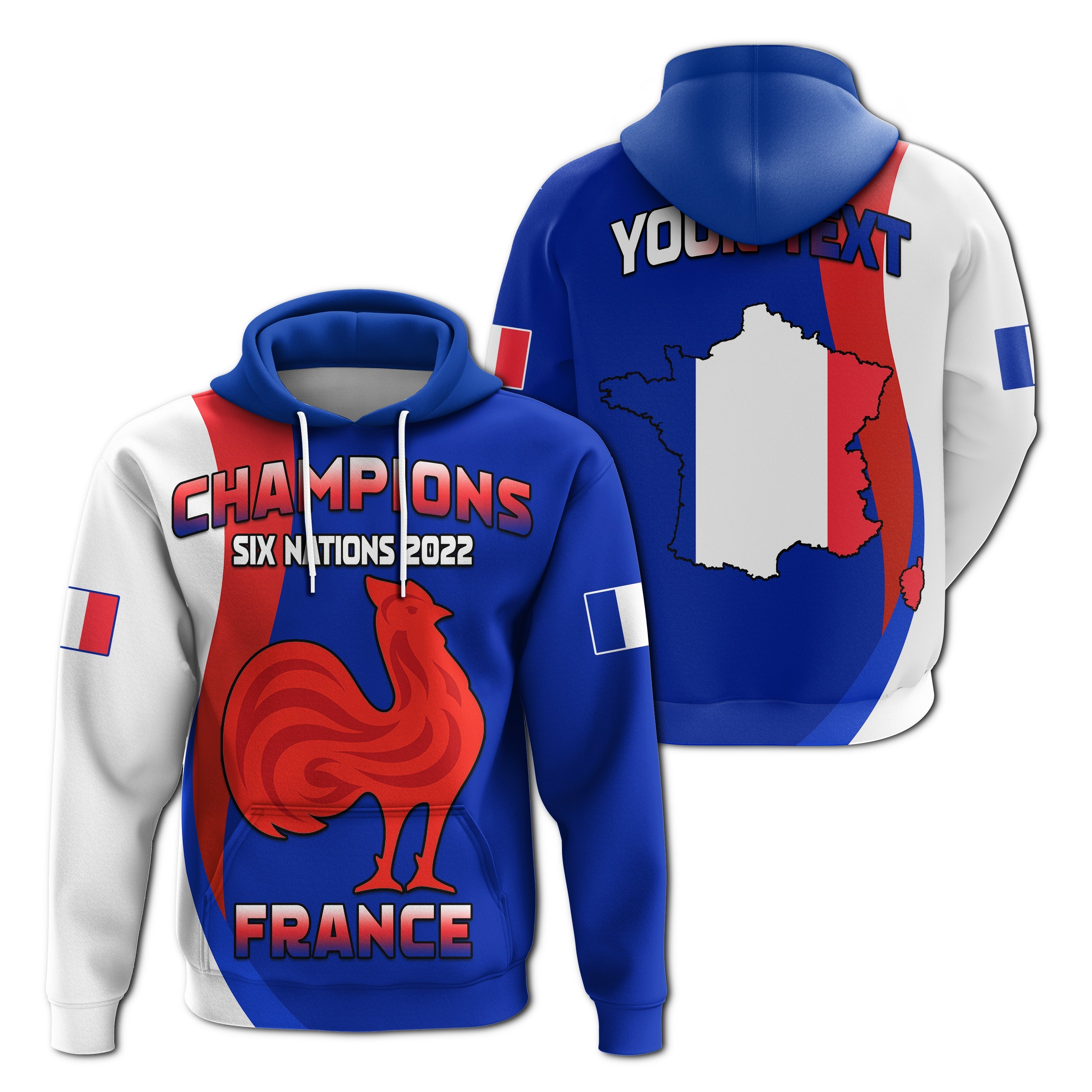 custom-personalised-france-rugby-hoodie-champions-six-nations-2022