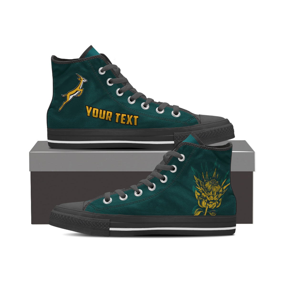 custom-personalised-south-africa-rugby-high-top-shoes-proudly-springboks-cartoon-bokke-african-pattern-turquoise