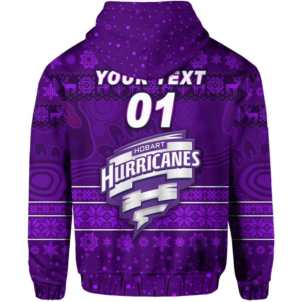 custom-personalised-hobart-hurricanes-hoodie-christmas-simple-style