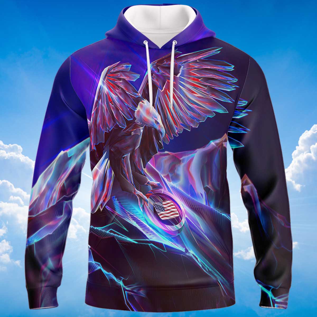 american-abstract-eagle-hoodie