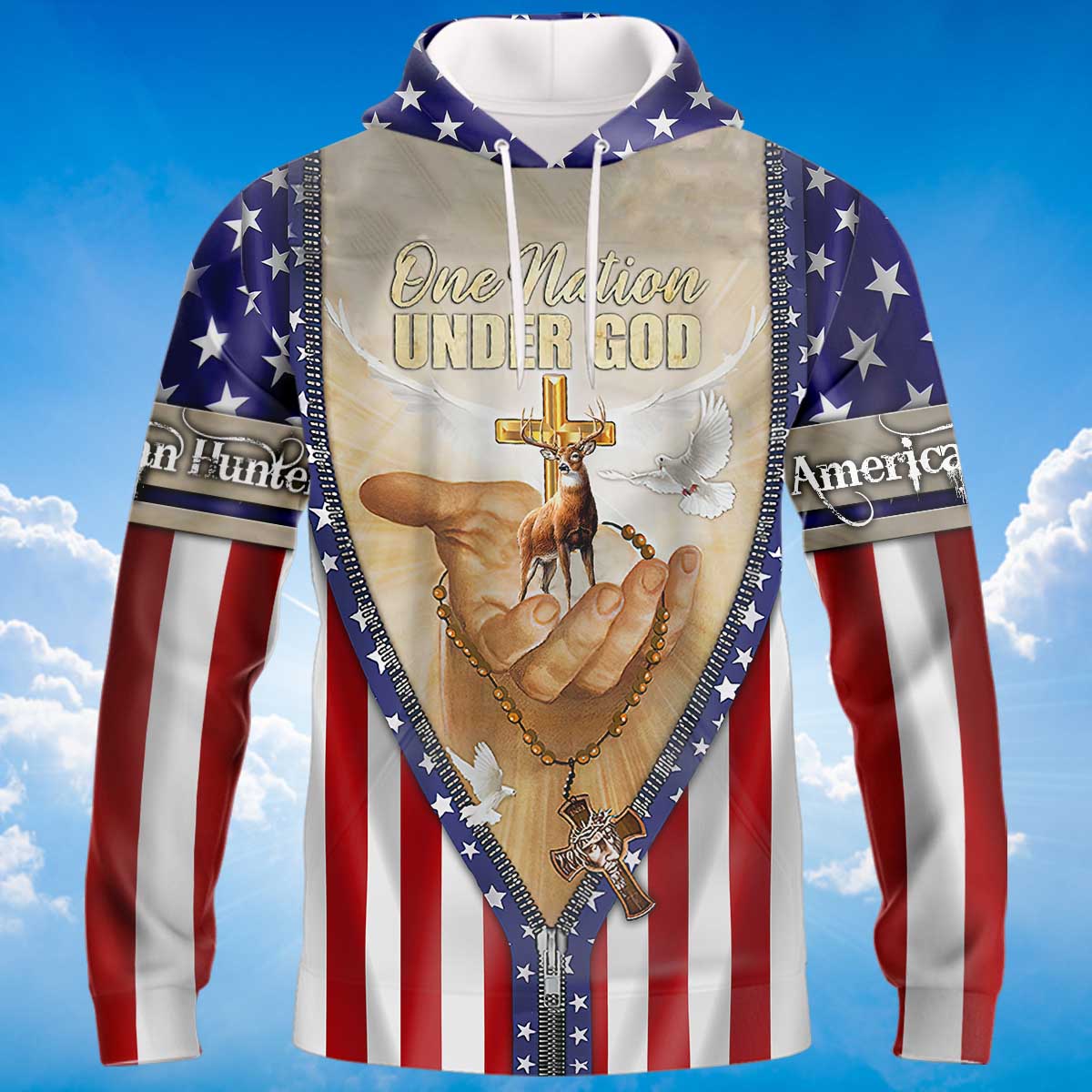 american-hunter-hoodie-one-nation-under-god-hoodie