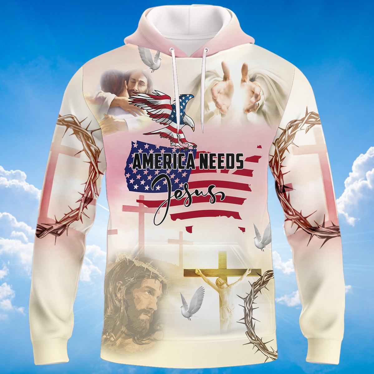 america-needs-jesus-hoodie