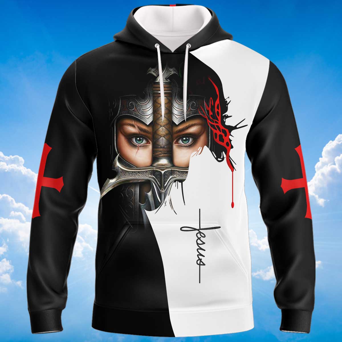 a-woman-of-faith-warrior-of-christ-hoodie