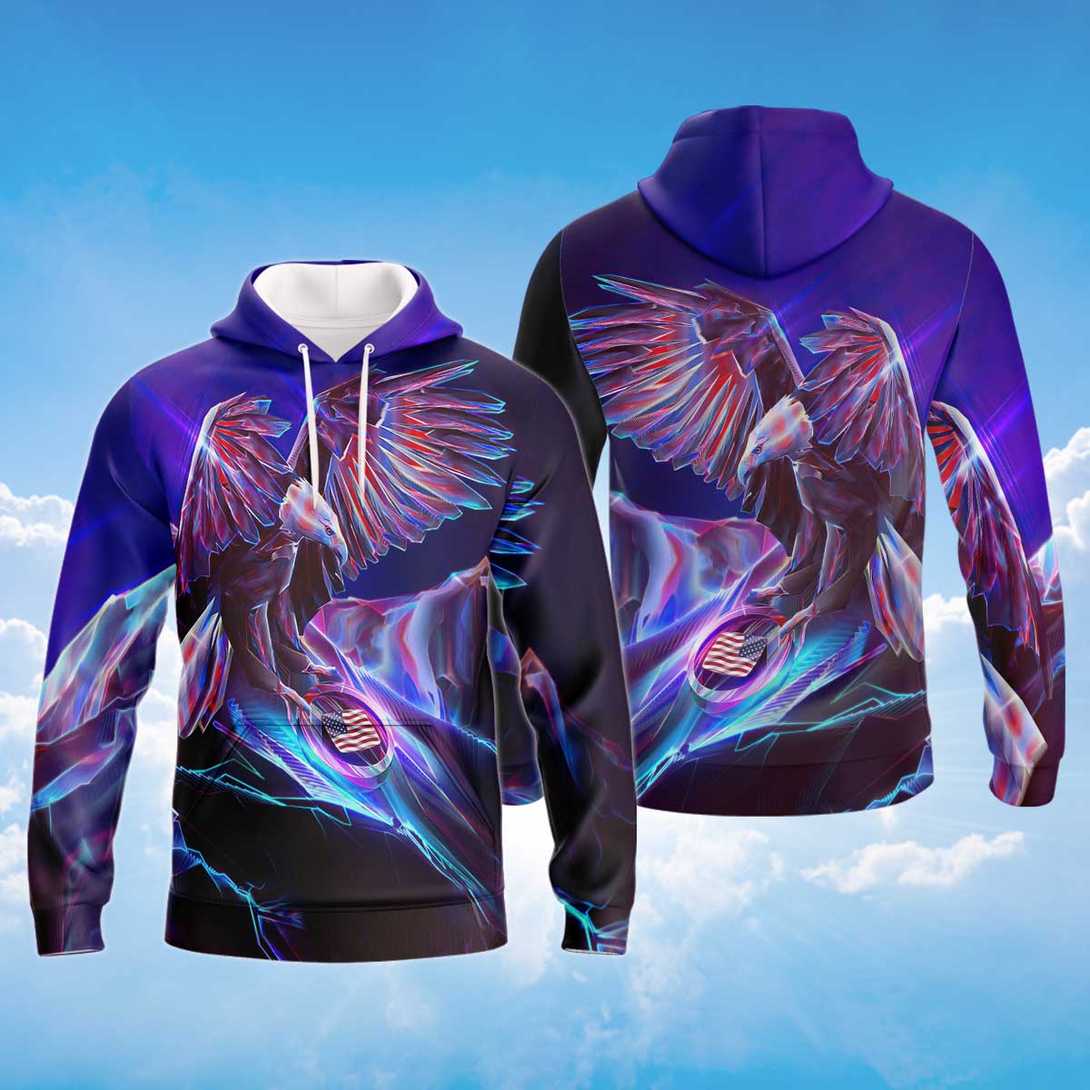 american-abstract-eagle-hoodie