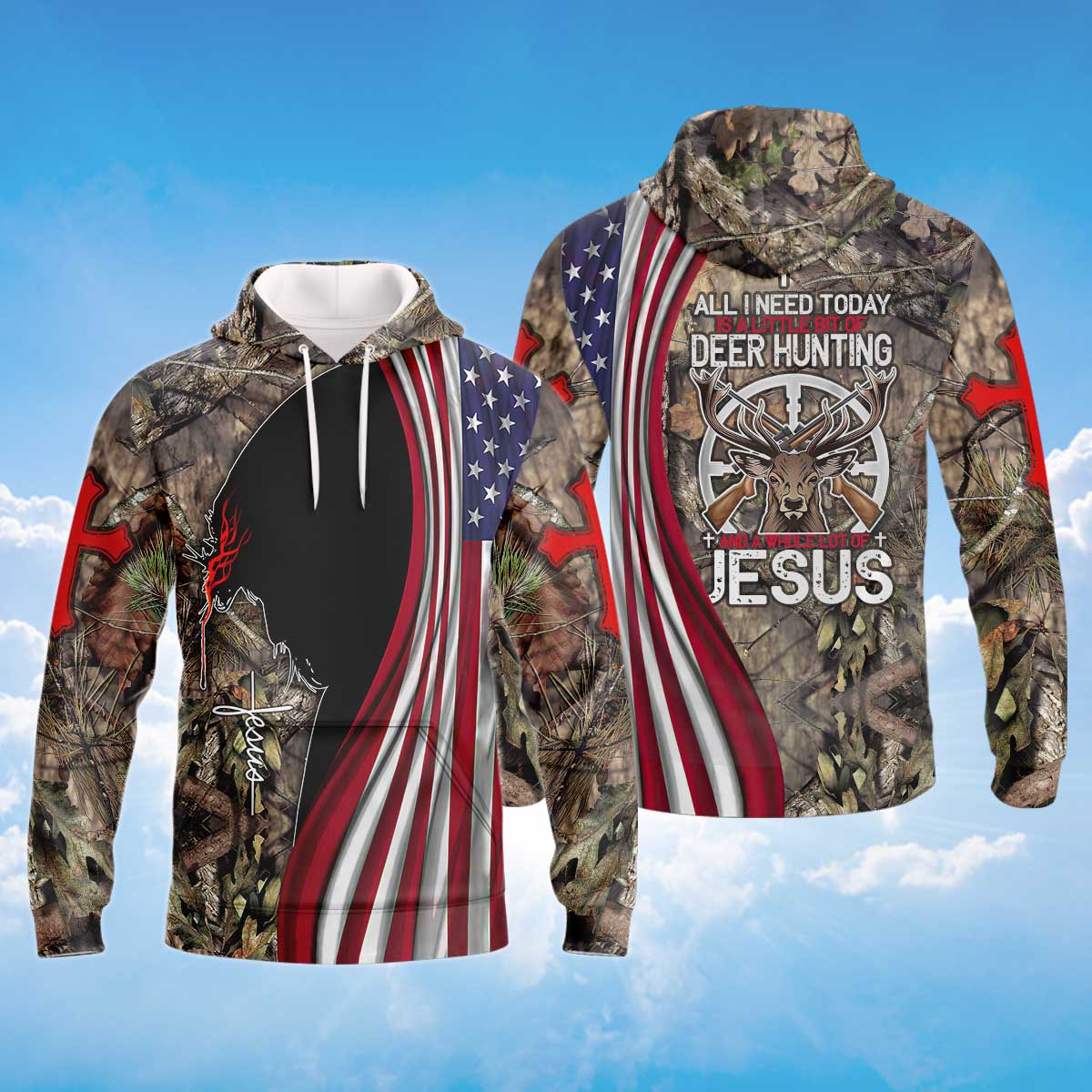 all-i-need-today-is-a-little-bit-of-hunting-and-a-whole-lot-of-jesus-hoodie