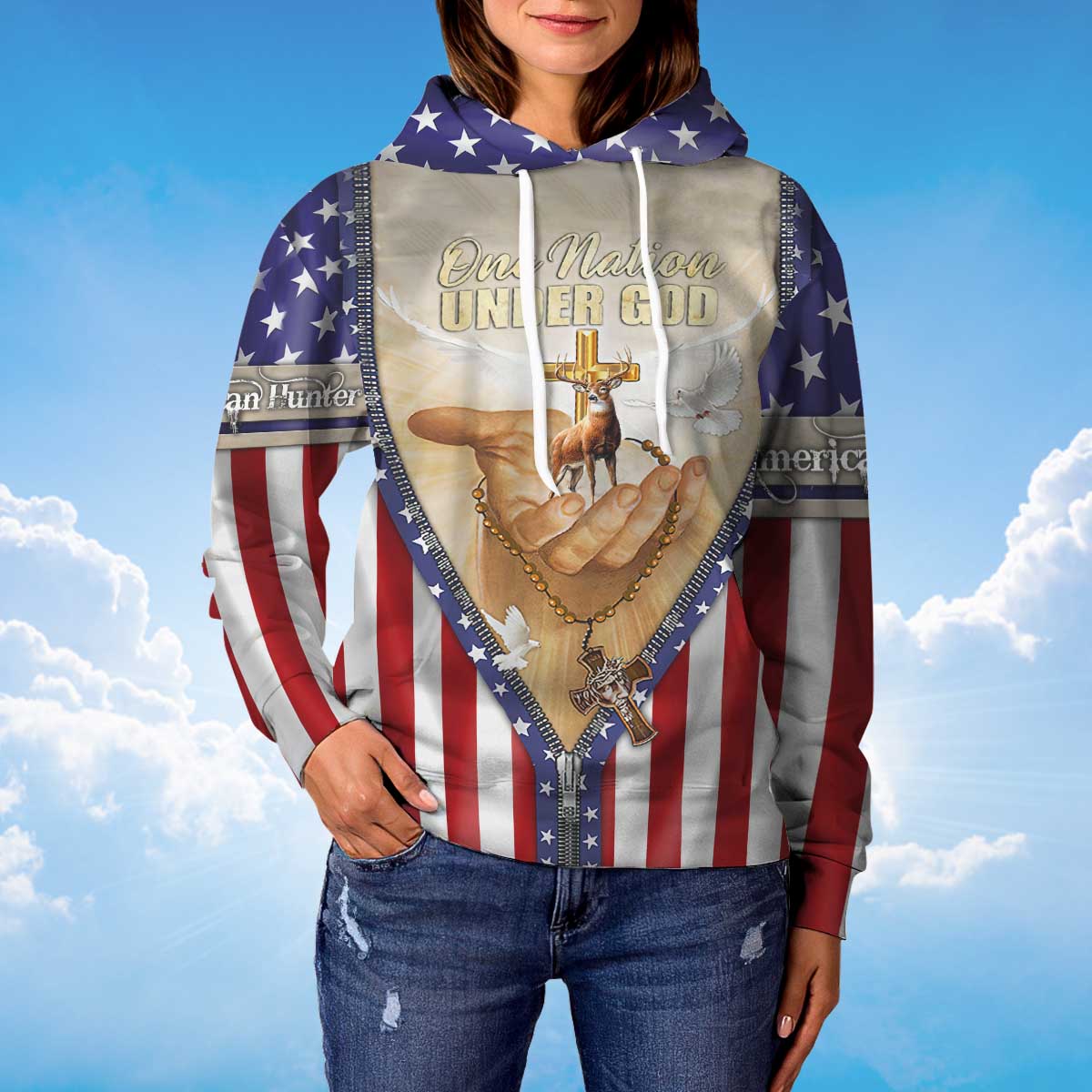 american-hunter-hoodie-one-nation-under-god-hoodie