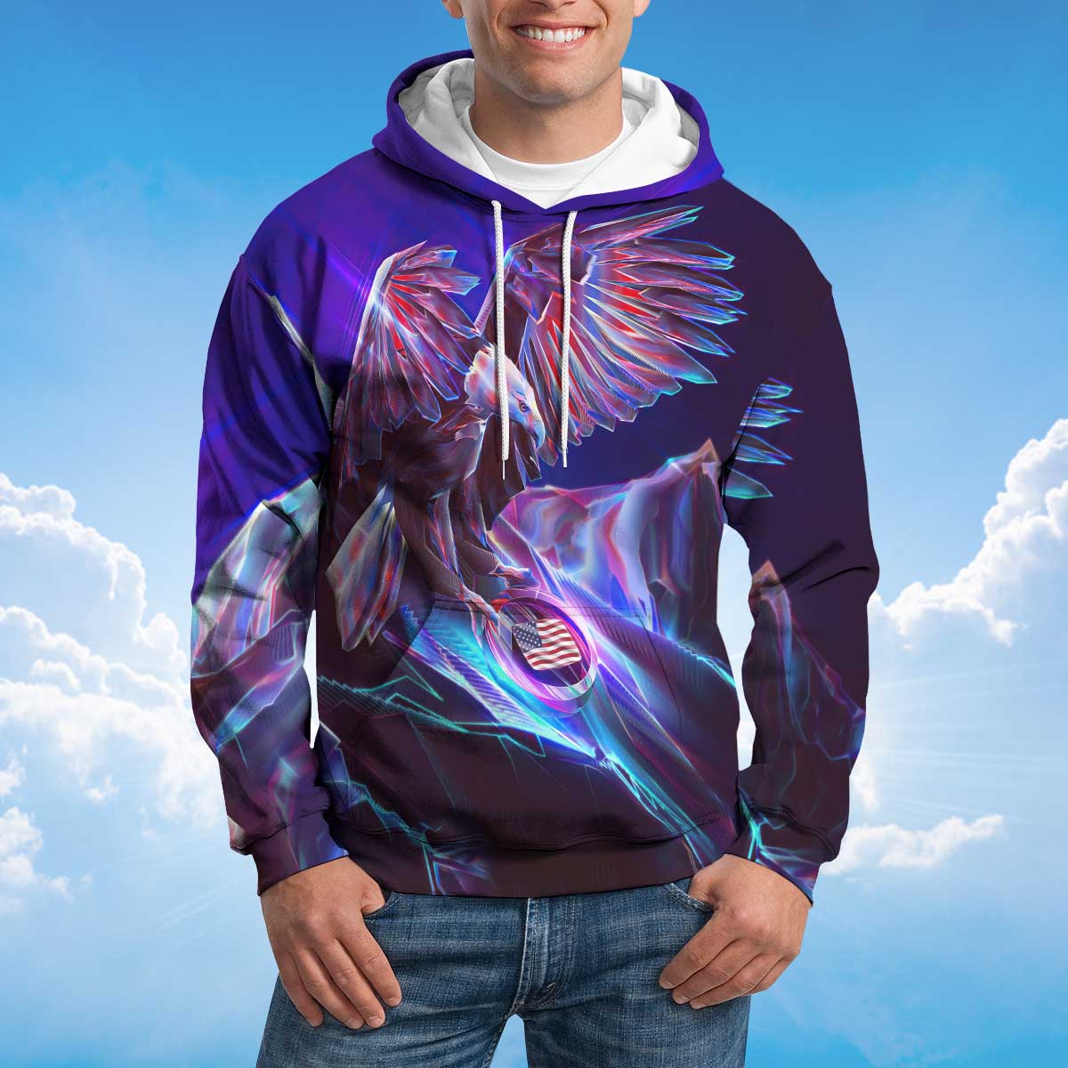 american-abstract-eagle-hoodie