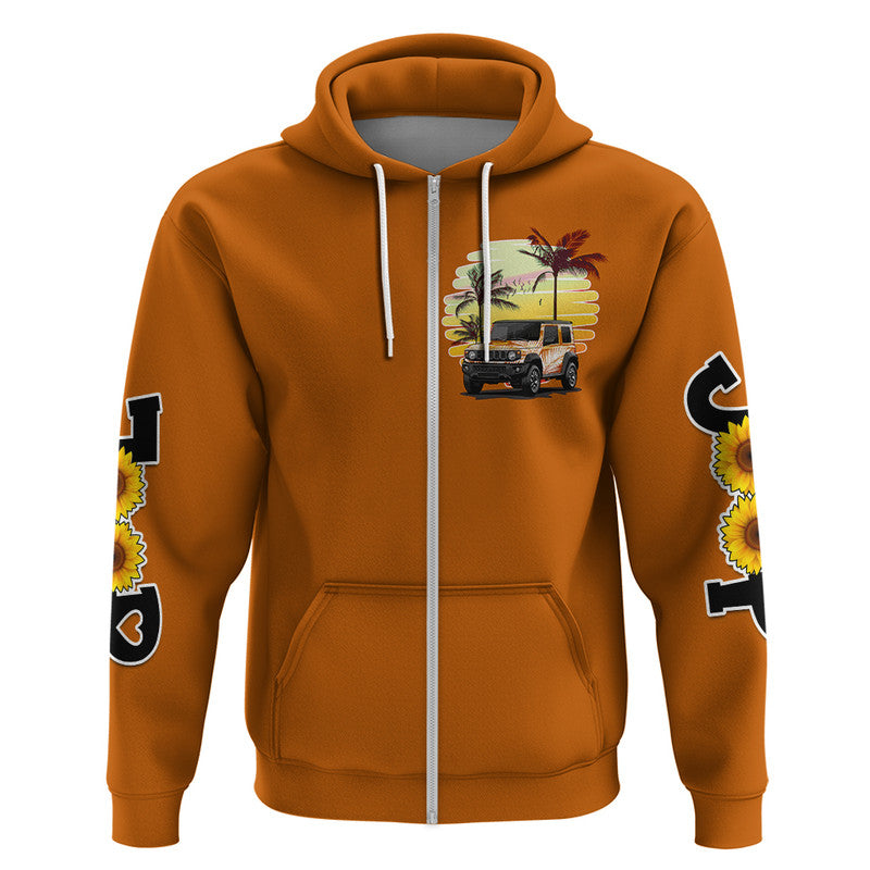 jeep-girl-hoodie-beach-sunset-orange-jeep