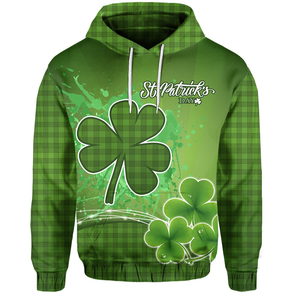 custom-personalised-happy-saint-patricks-day-hoodie-shamrock