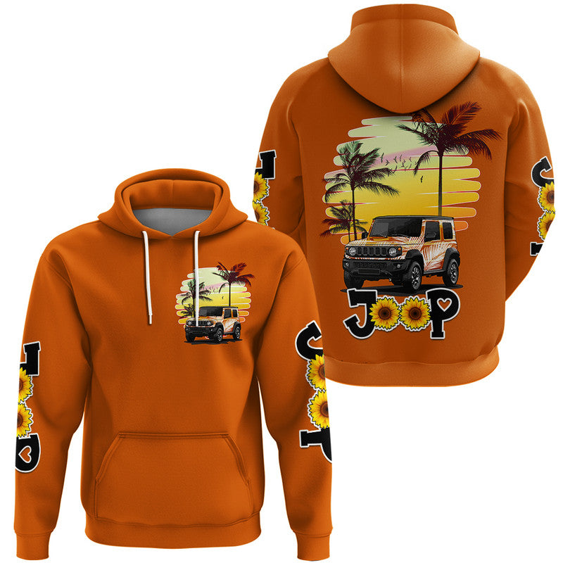 jeep-girl-hoodie-beach-sunset-orange-jeep