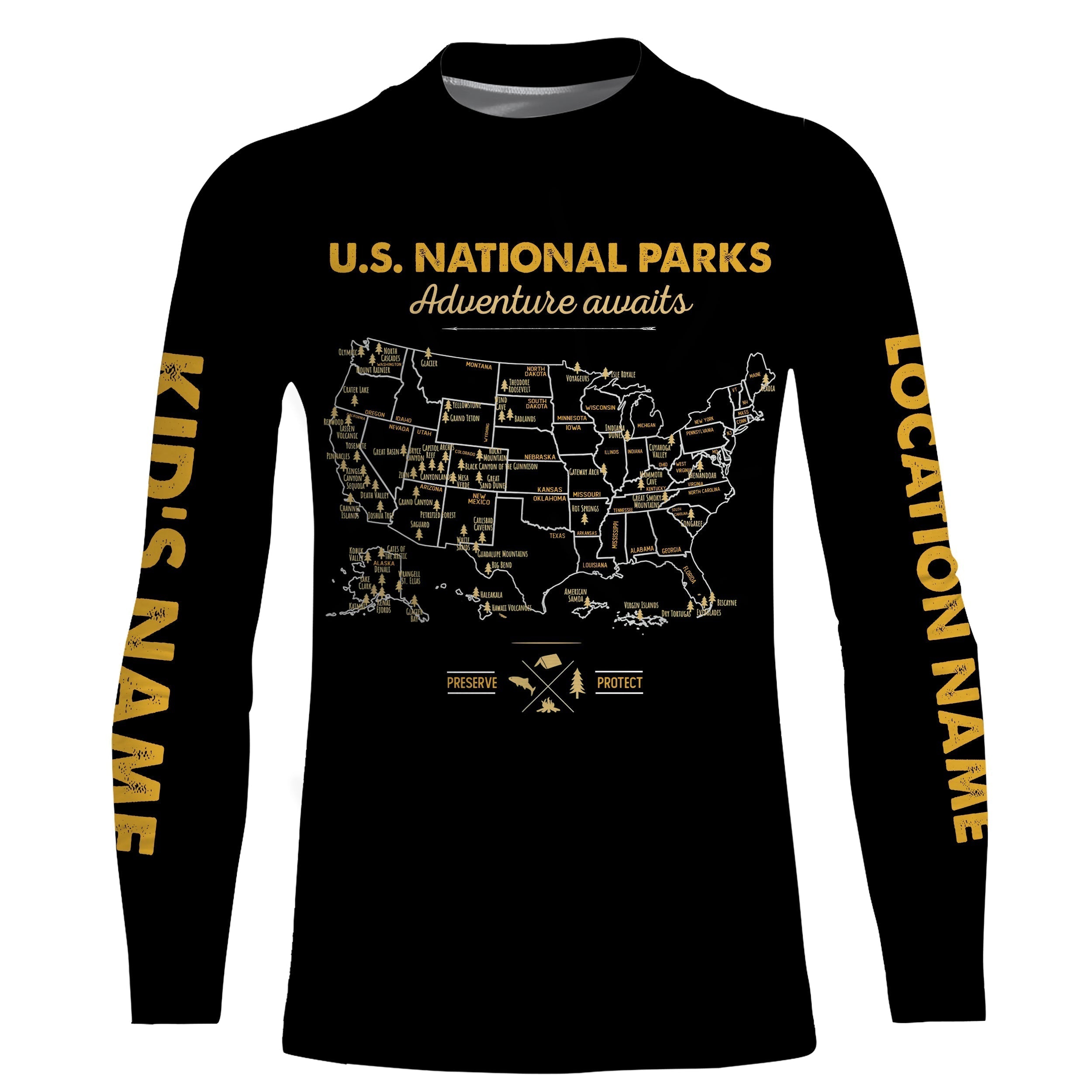 62-national-parks-map-us-park-vintage-camping-t-shirt-personalized-long-sleeve-custom-name-fishing-long-sleeve-shirts