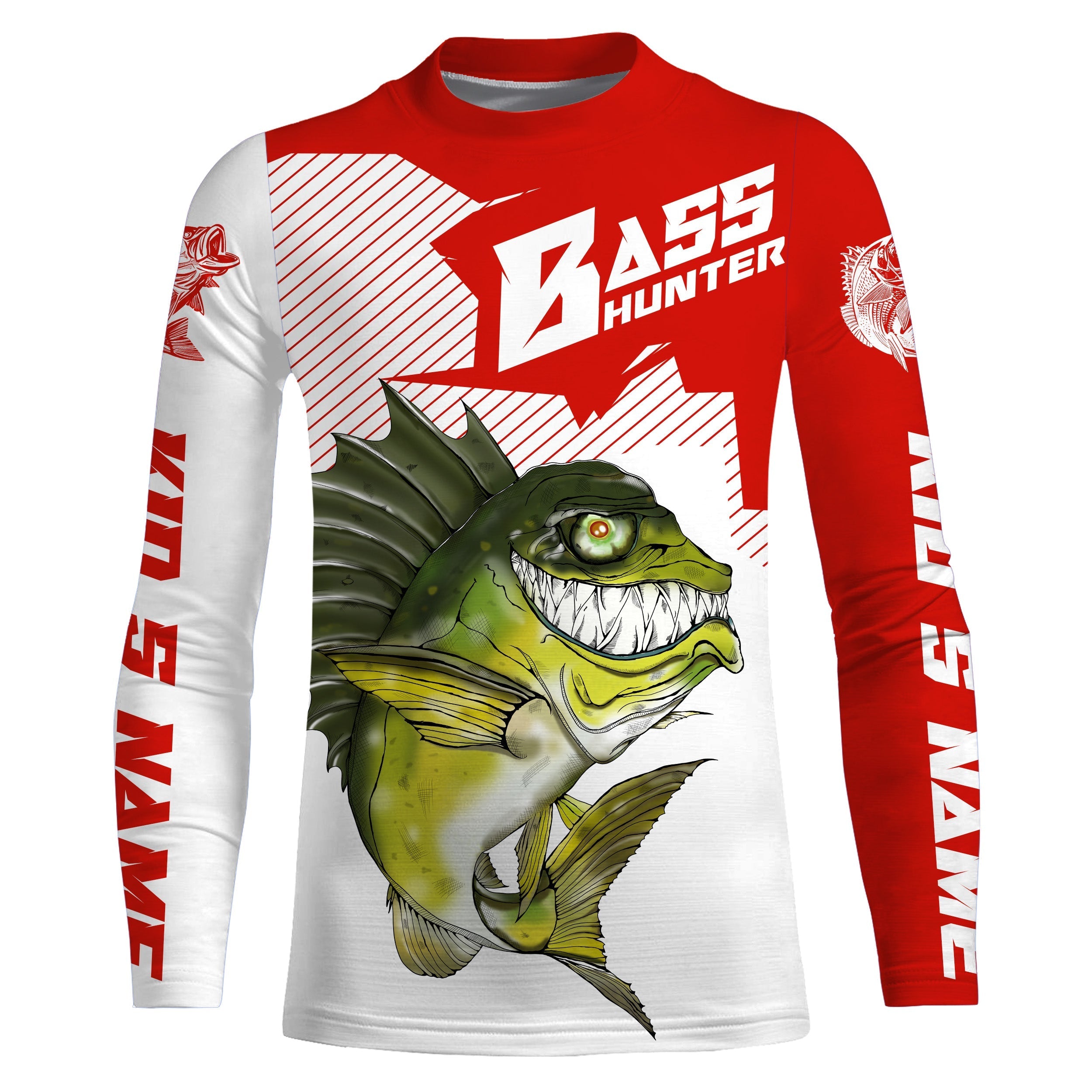 angry-largemouth-bass-custom-long-sleeve-fishing-shirts-bass-hunter-fishing-jerseys-red-fishing-long-sleeve-shirts