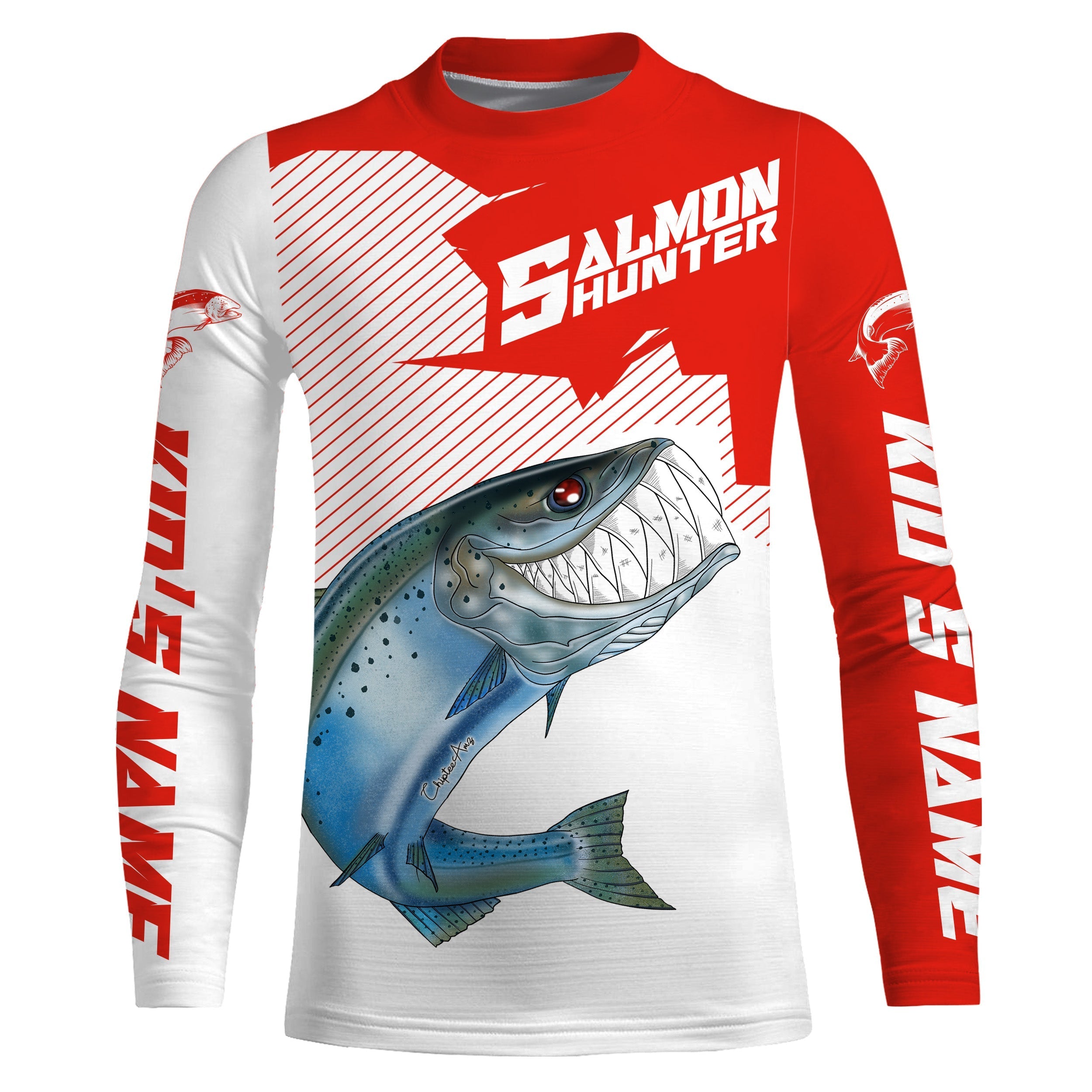 angry-chinook-king-salmon-custom-long-sleeve-fishing-shirts-salmon-hunter-fishing-jerseys-red-fishing-long-sleeve-shirts