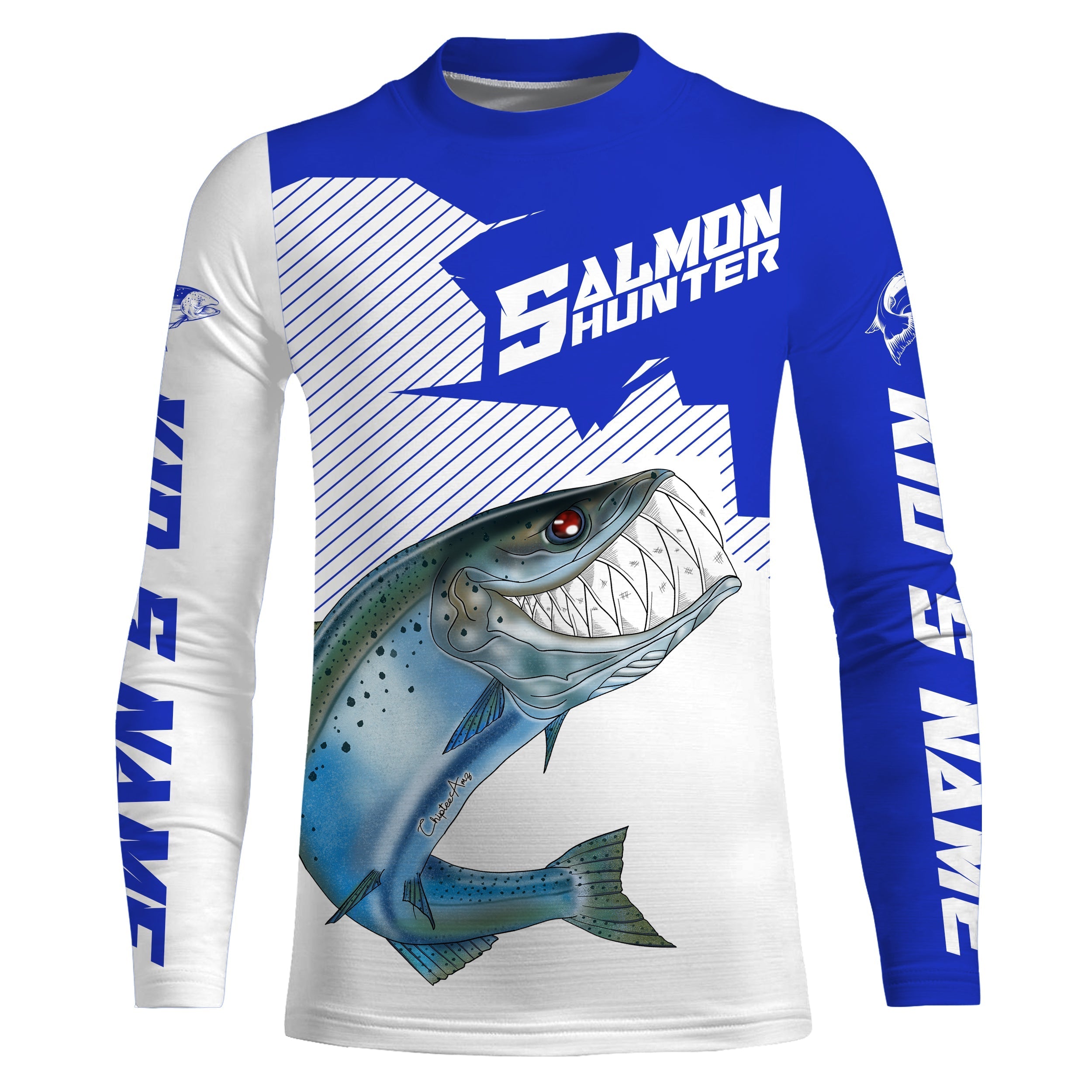 angry-chinook-king-salmon-custom-long-sleeve-fishing-shirts-salmon-hunter-fishing-jerseys-blue-fishing-long-sleeve-shirts