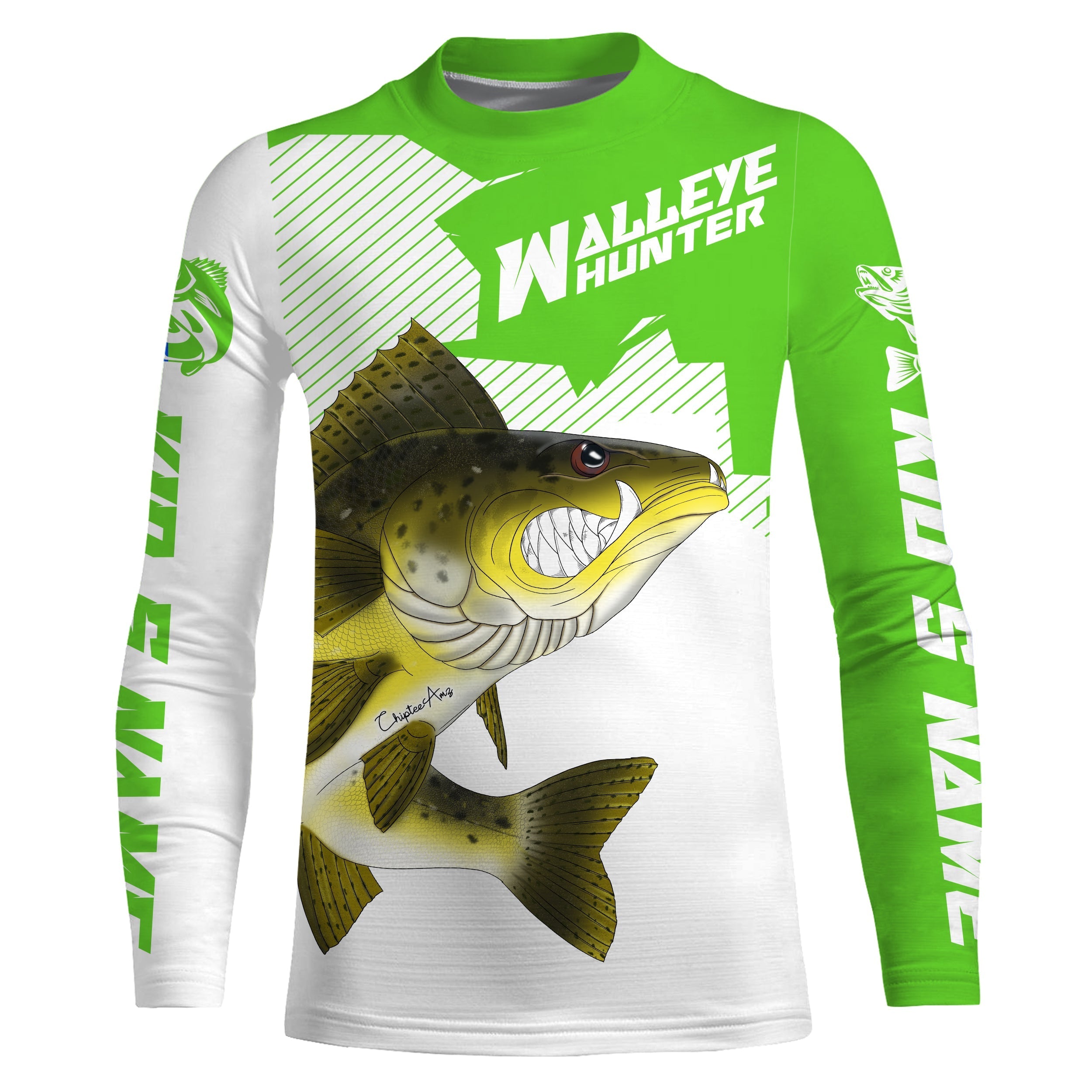 angry-walleye-custom-long-sleeve-performance-fishing-shirts-walleye-hunter-fishing-jerseys-green-fishing-long-sleeve-shirts