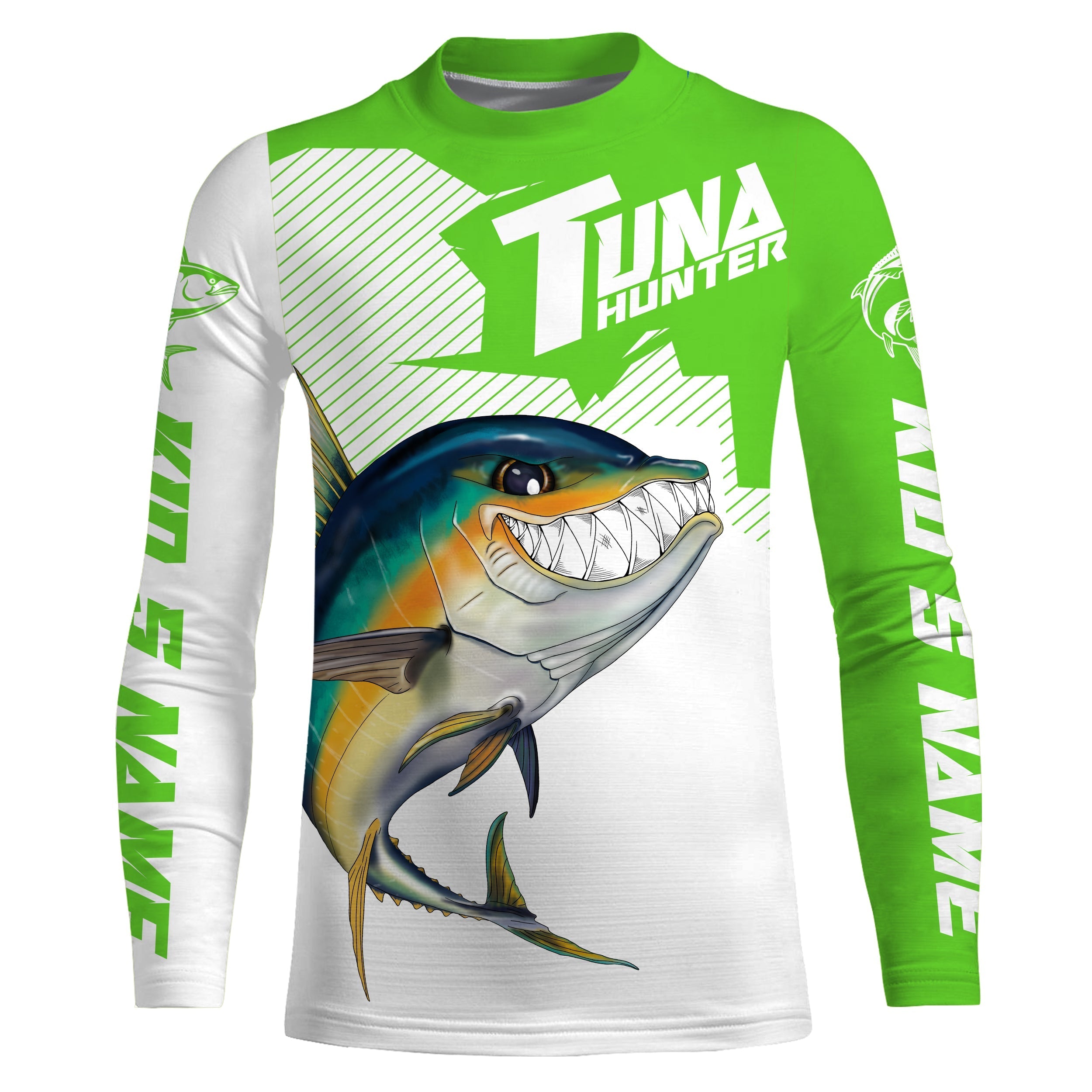 angry-yellowfin-tuna-custom-long-sleeve-fishing-shirts-tuna-hunter-fishing-jerseys-green-fishing-long-sleeve-shirts