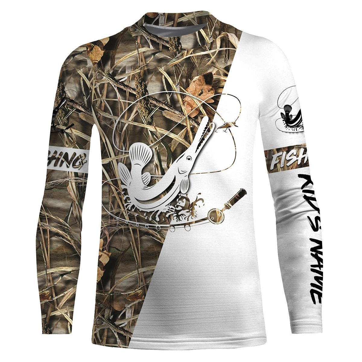 alligator-gar-fishing-tatoo-camo-custom-long-sleeves-fishing-shirts-upf-30-personalized-fishing-gifts-fishing-long-sleeve-shirts