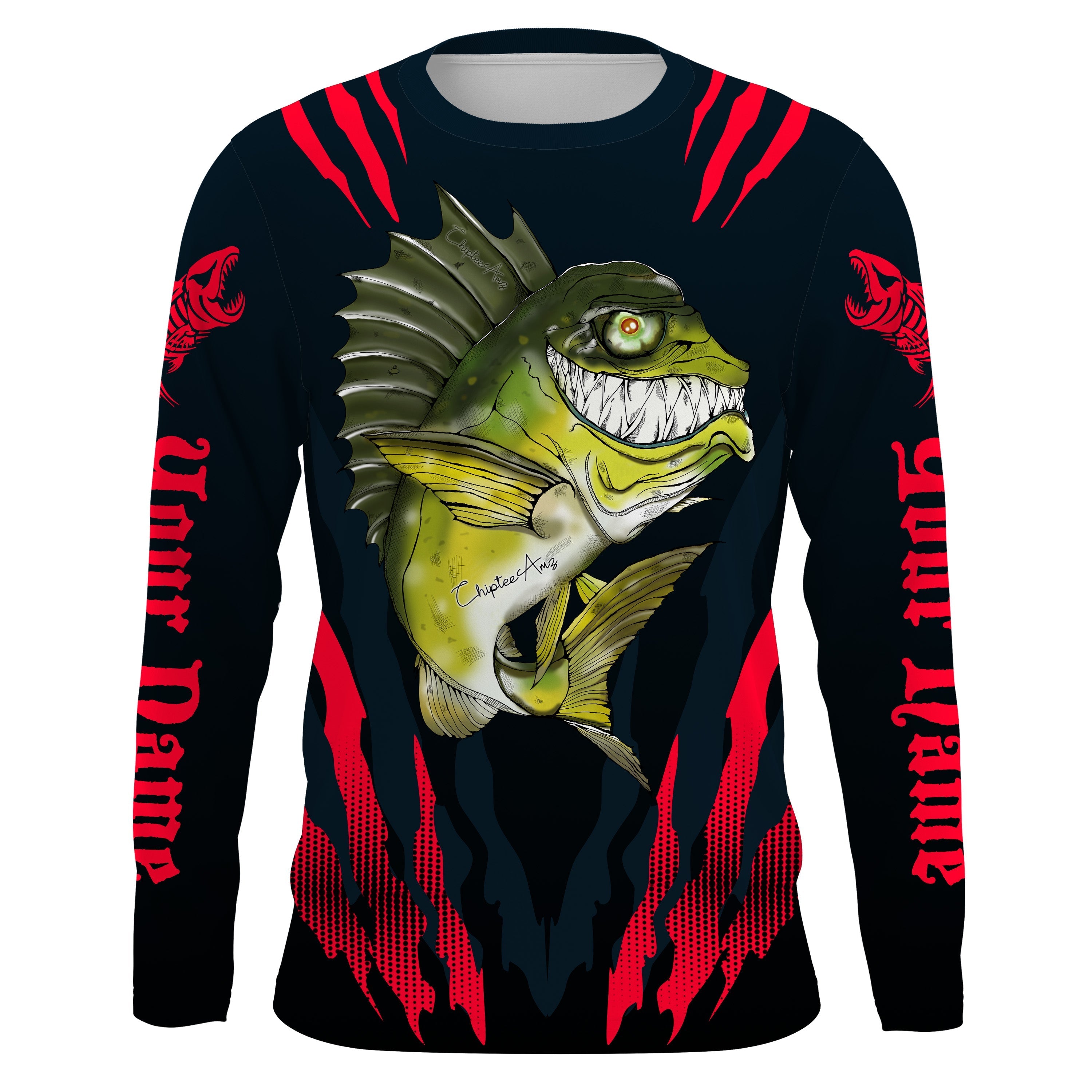 angry-bass-fishing-custom-long-sleeve-fishing-shirts-bass-fish-reaper-fishing-jerseys-red-fishing-long-sleeve-shirts