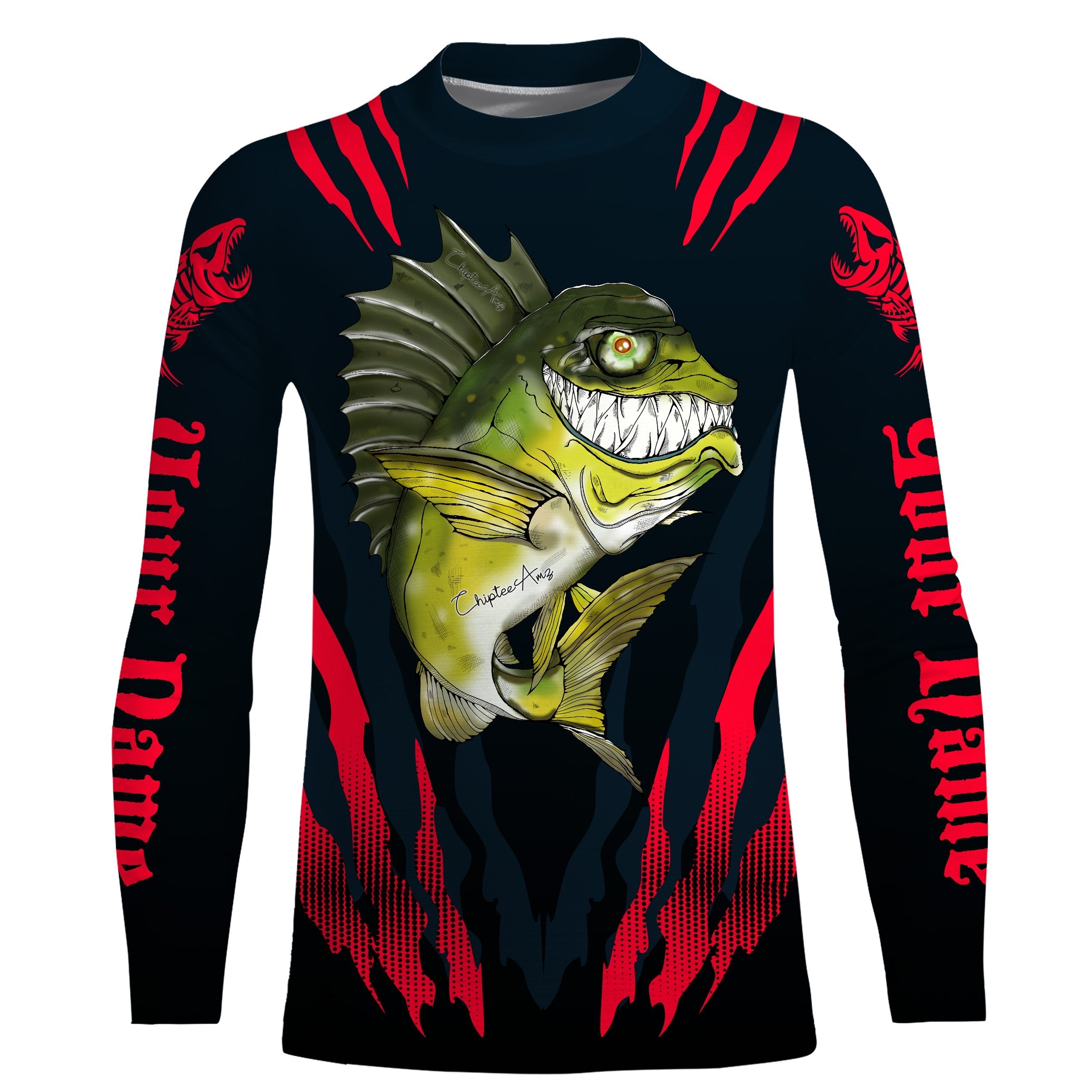 angry-bass-fishing-custom-long-sleeve-fishing-shirts-bass-fish-reaper-fishing-jerseys-red-fishing-long-sleeve-shirts