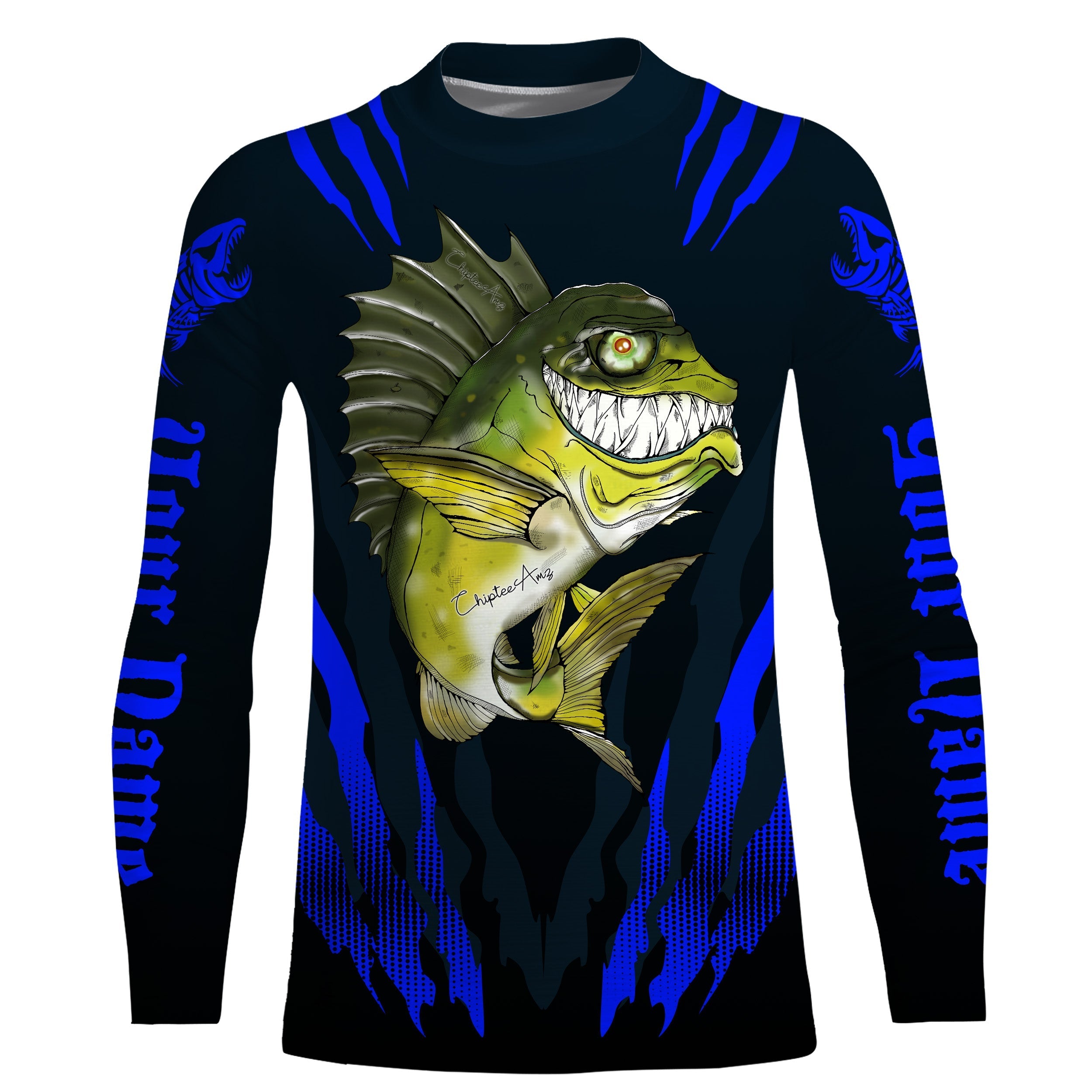 angry-bass-fishing-custom-long-sleeve-fishing-shirts-bass-fish-reaper-fishing-jerseys-blue-fishing-long-sleeve-shirts