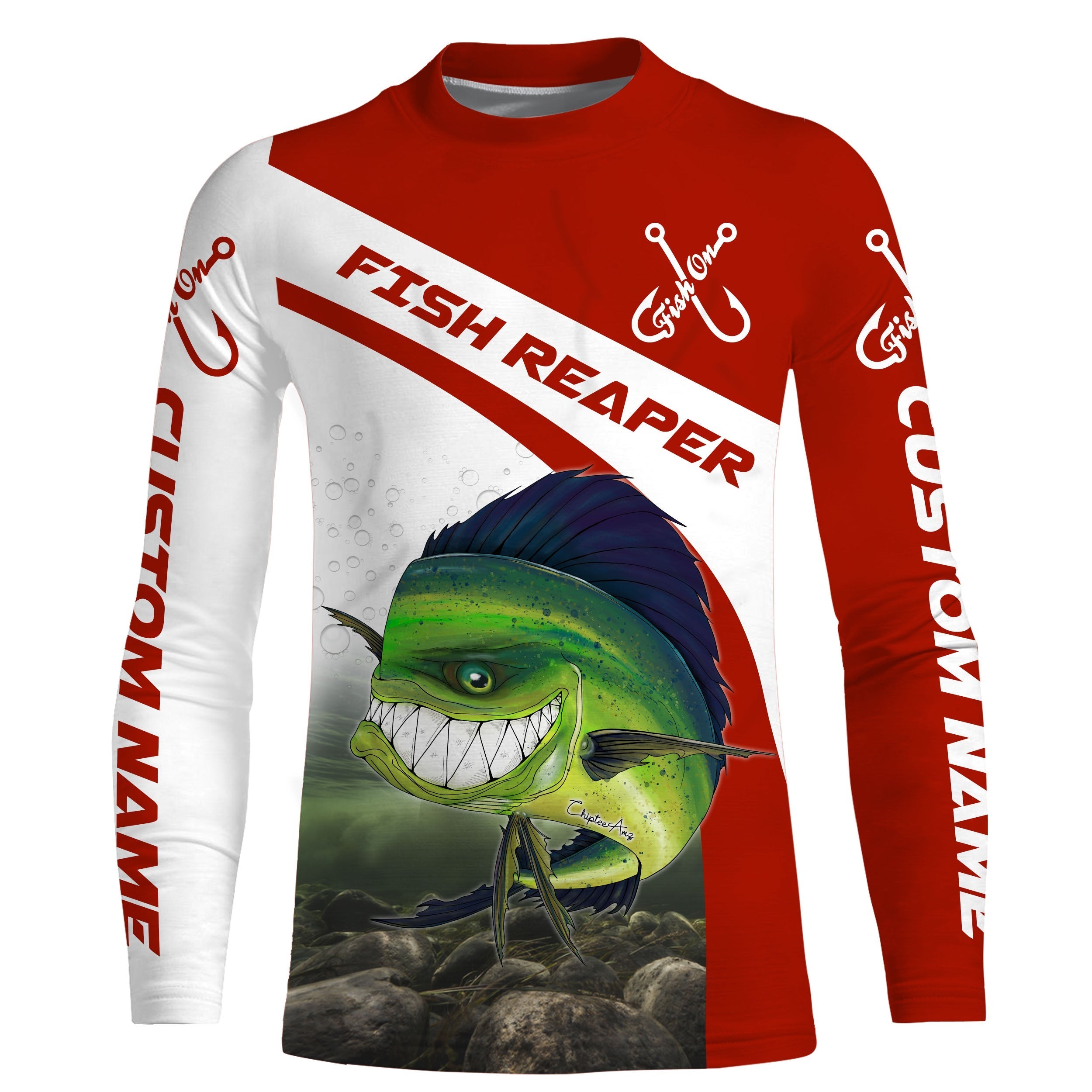 angry-mahi-mahi-custom-performance-fishing-shirts-mahi-mahi-fish-reaper-fishing-jerseys-red-fishing-long-sleeve-shirts