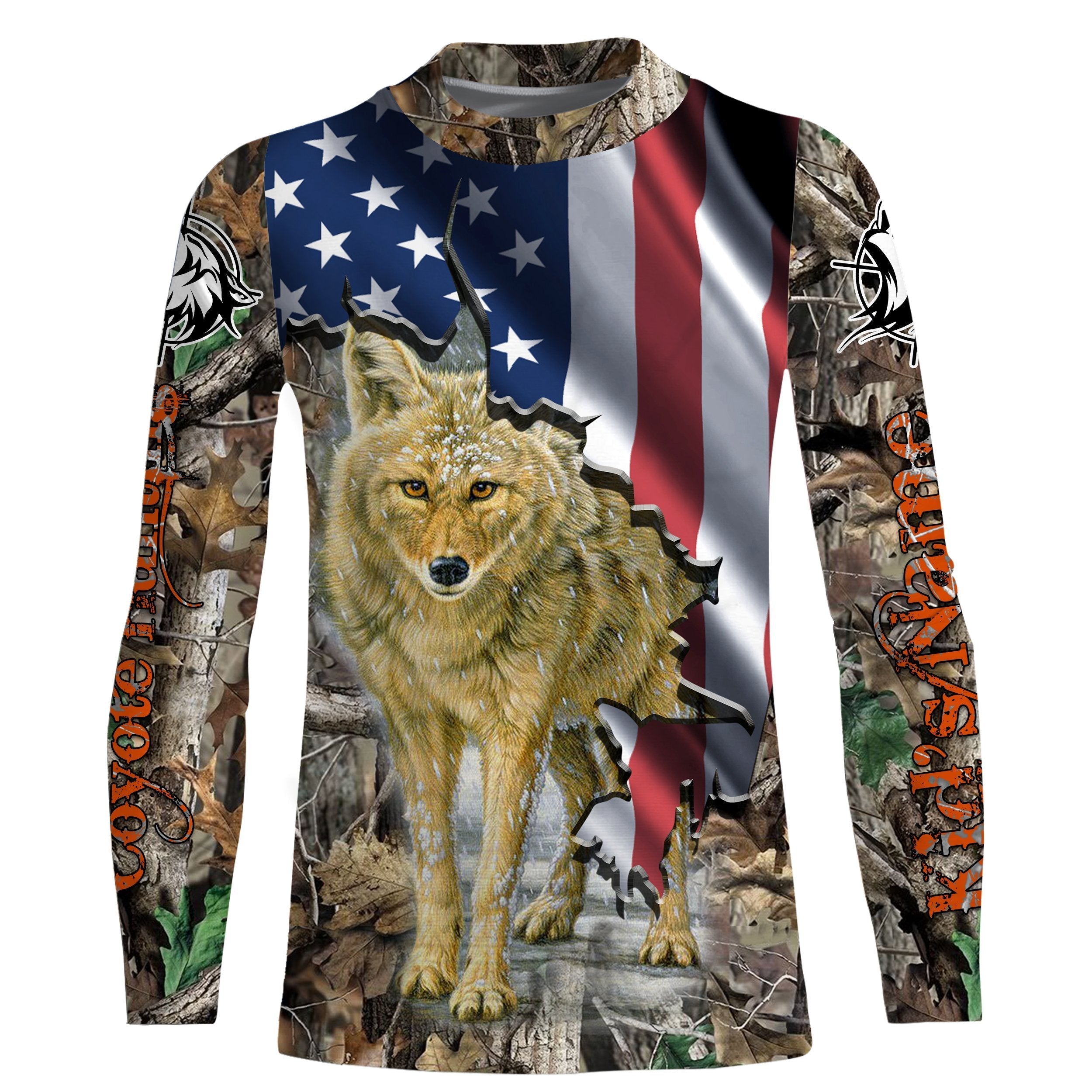 american-coyote-hunting-predator-camouflage-hunting-clothes-customize-name-3d-all-over-printed-shirts-plus-size-fishing-long-sleeve-shirts