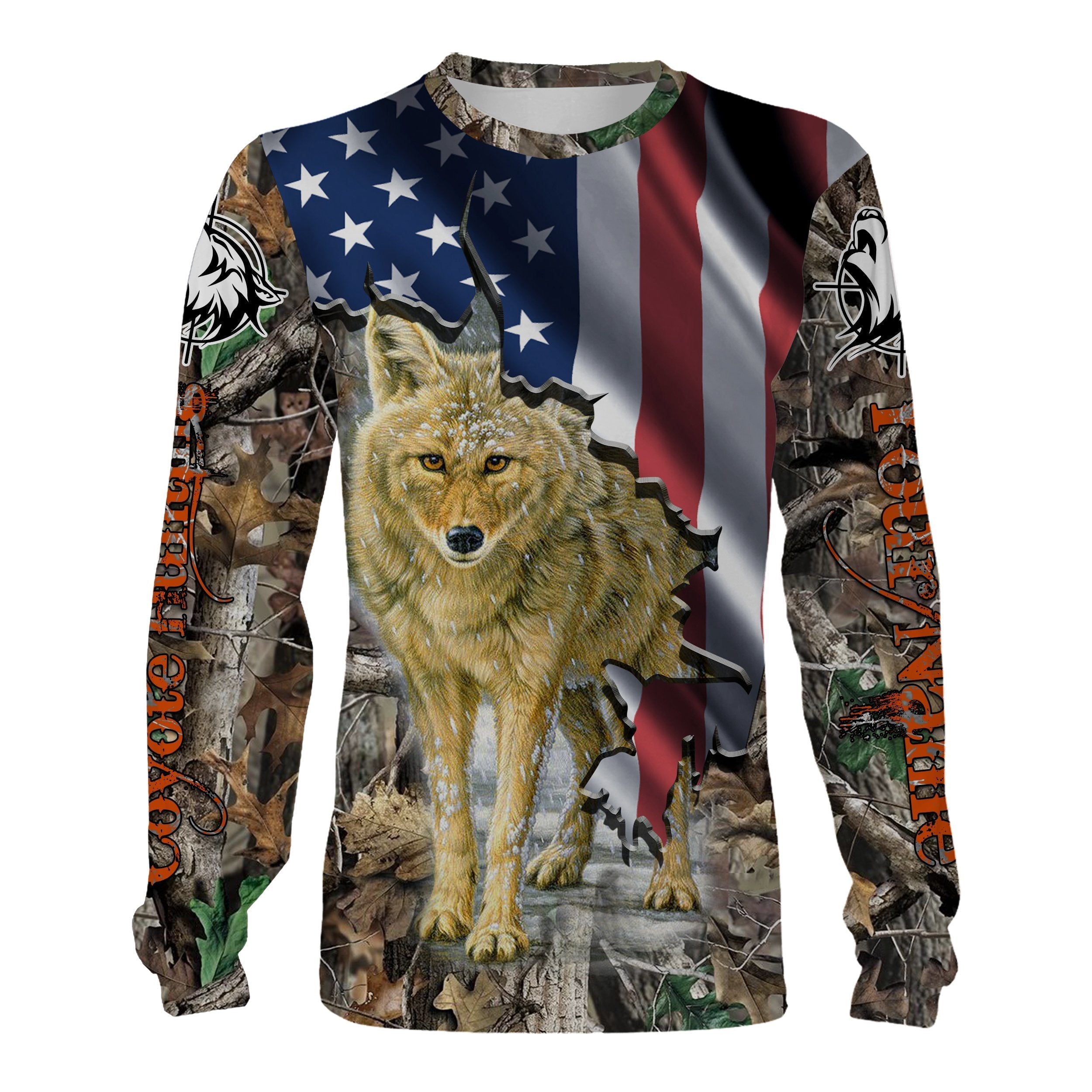 american-coyote-hunting-predator-camouflage-hunting-clothes-customize-name-3d-all-over-printed-shirts-plus-size-fishing-long-sleeve-shirts