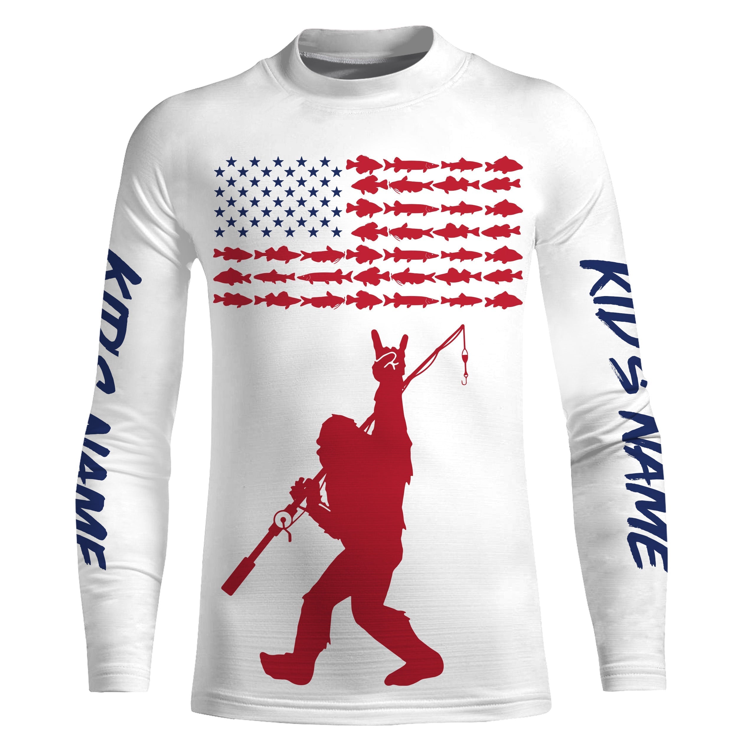 amerian-fishing-us-flag-patriotic-freshwater-fish-bigfoot-fishing-custom-name-3d-tournament-fishing-shirts-uv-protection-upf-30-fishing-long-sleeve-shirts