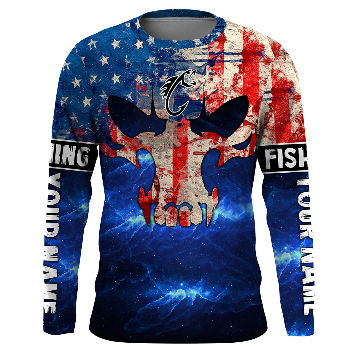 american-flag-fish-reaper-blue-galaxy-custom-long-sleeve-shirts-uv-personalized-patriotic-fishing-gifts-fishing-long-sleeve-shirts