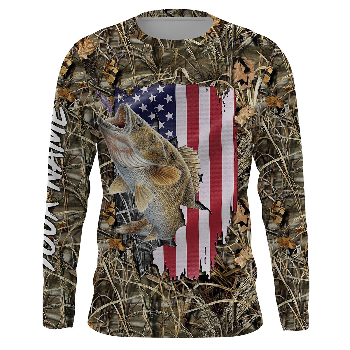 american-walleye-fishing-camo-shirts-for-men-performance-long-sleeve-uv-protection-quick-dry-customize-name-upf-30-personalized-shirt-for-men-women-and-kid-fishing-long-sleeve-shirts