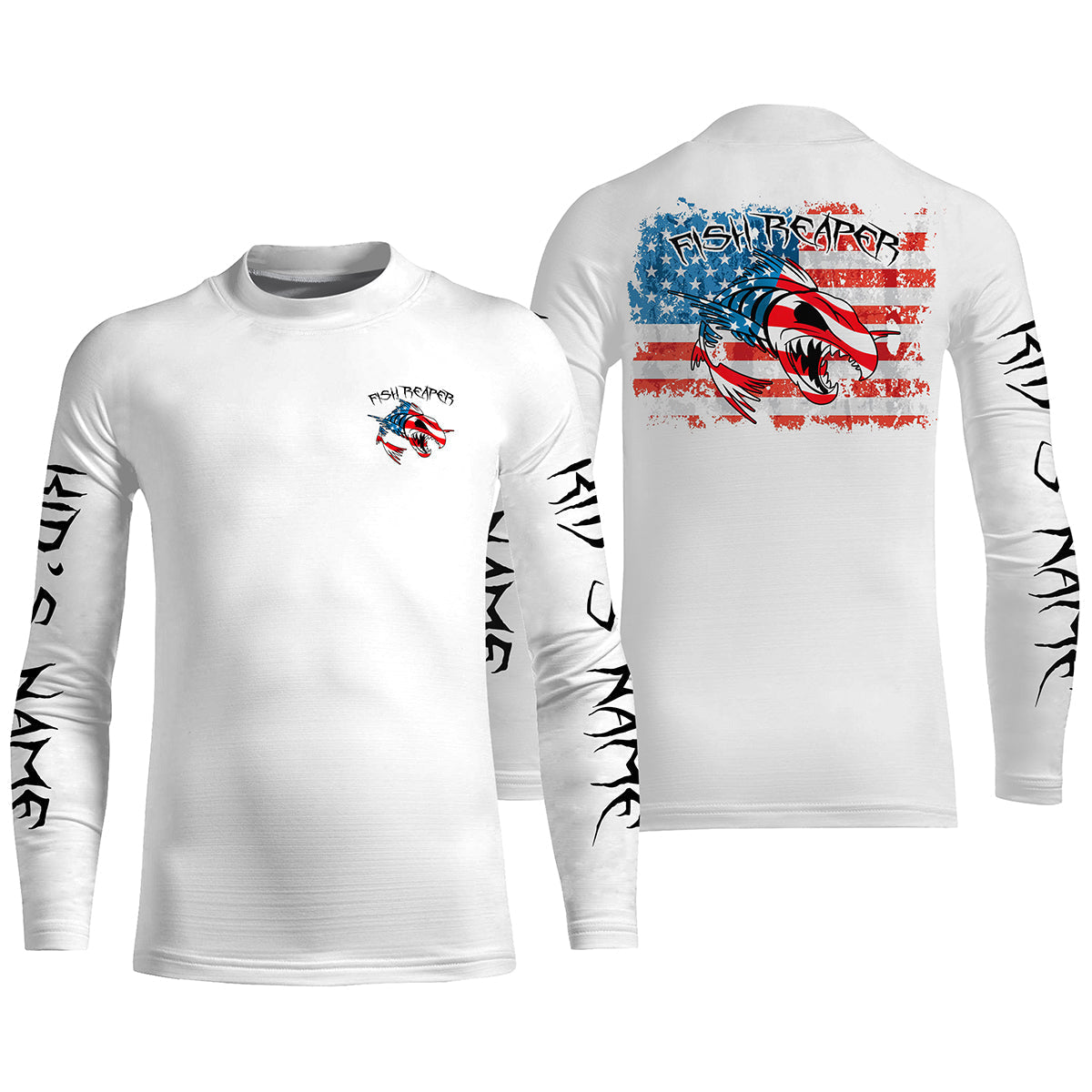 american-flag-fish-reaper-skull-personalized-custom-name-sun-protection-long-sleeve-fishing-shirts-fishing-long-sleeve-shirts