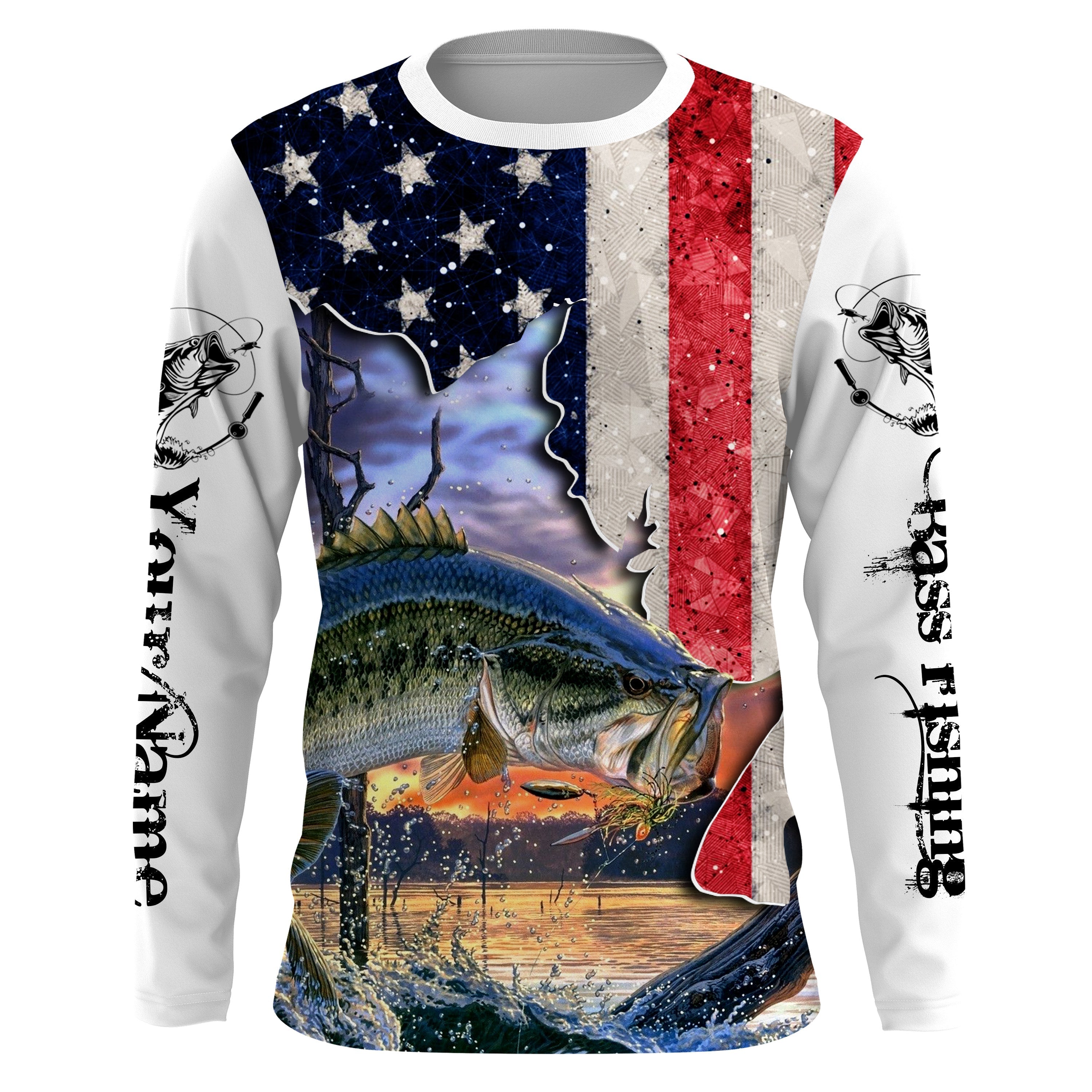 american-bass-fishing-us-flag-uv-protection-quick-dry-custom-name-long-sleeves-upf-30-fishing-shirt-for-adult-and-kid-fishing-long-sleeve-shirts