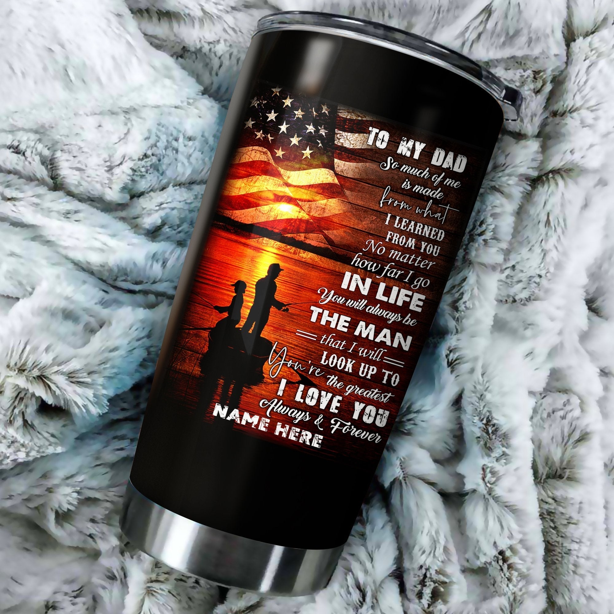 1pc-to-my-dad-i-love-you-unique-gifts-ideas-for-fathers-day-father-and-son-fishing-partners-for-life-american-flag-patriotic-customize-name-stainless-steel-tumbler-cup-fishing-tumbler