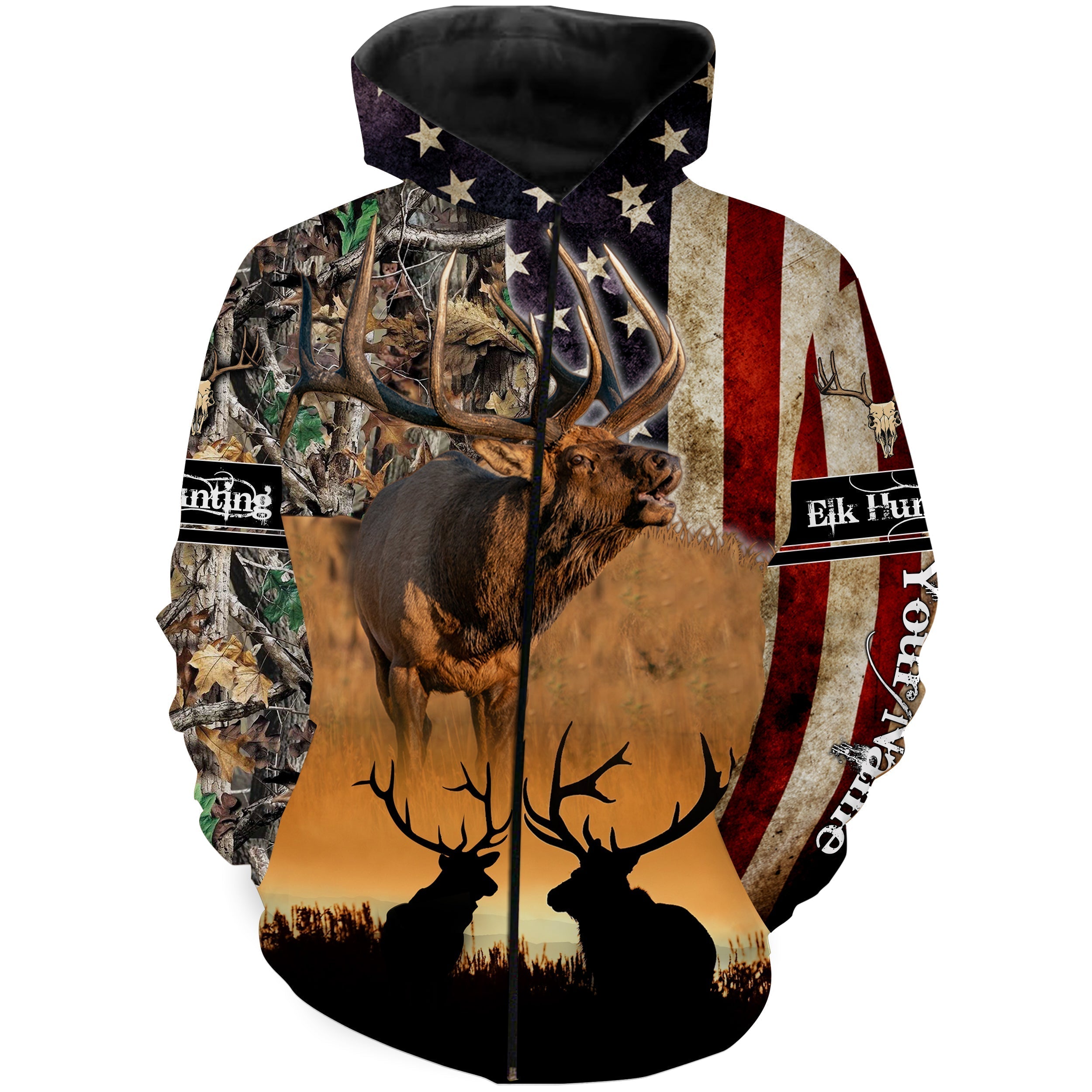 american-flag-elk-hunting-camo-custom-name-3d-hunting-apparel-personalized-hunting-gift-for-hunters-fishing-hoodie