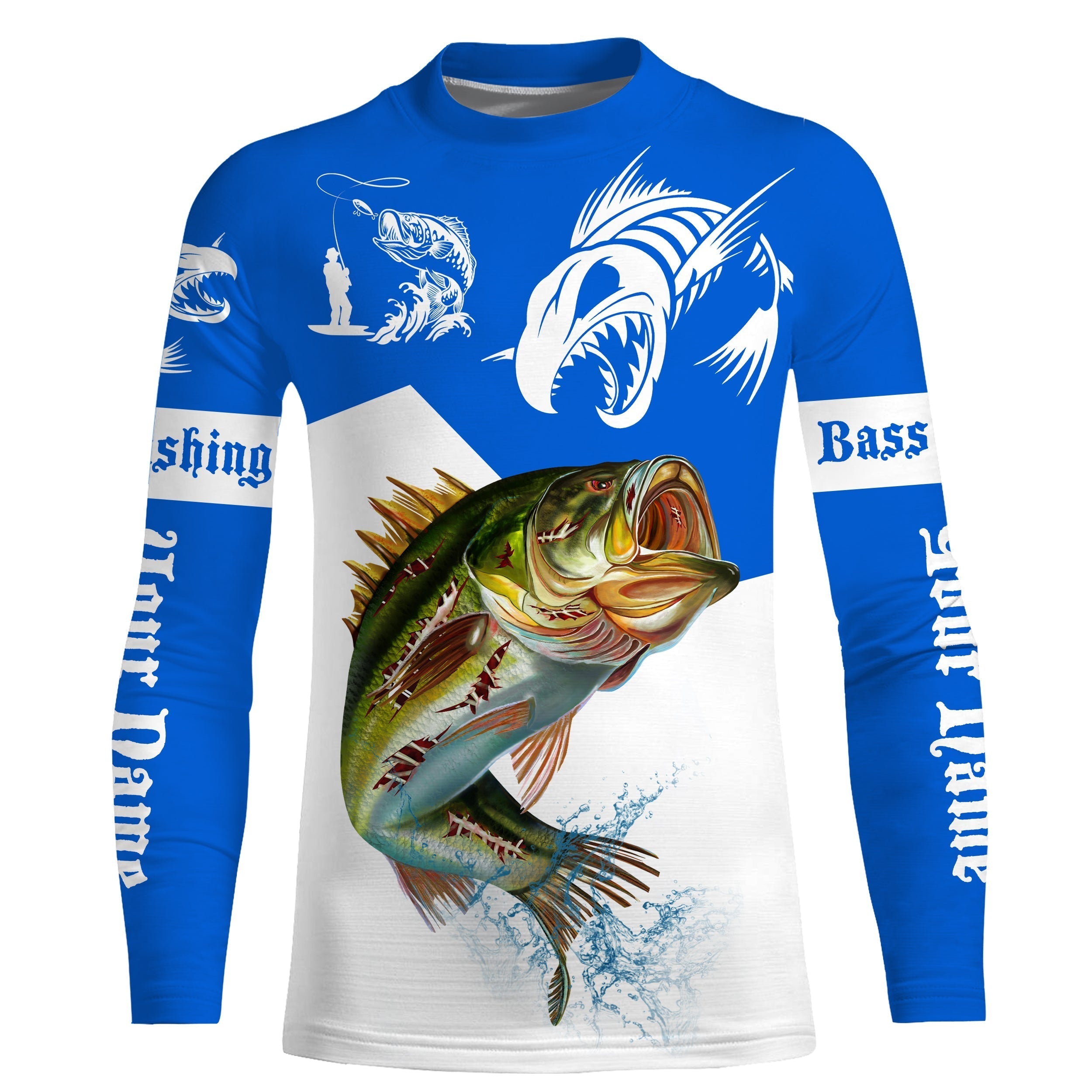 angry-largemouth-bass-fishing-custom-long-sleeve-fishing-shirts-fish-skeleton-fishing-jerseys-blue-fishing-long-sleeve-shirts