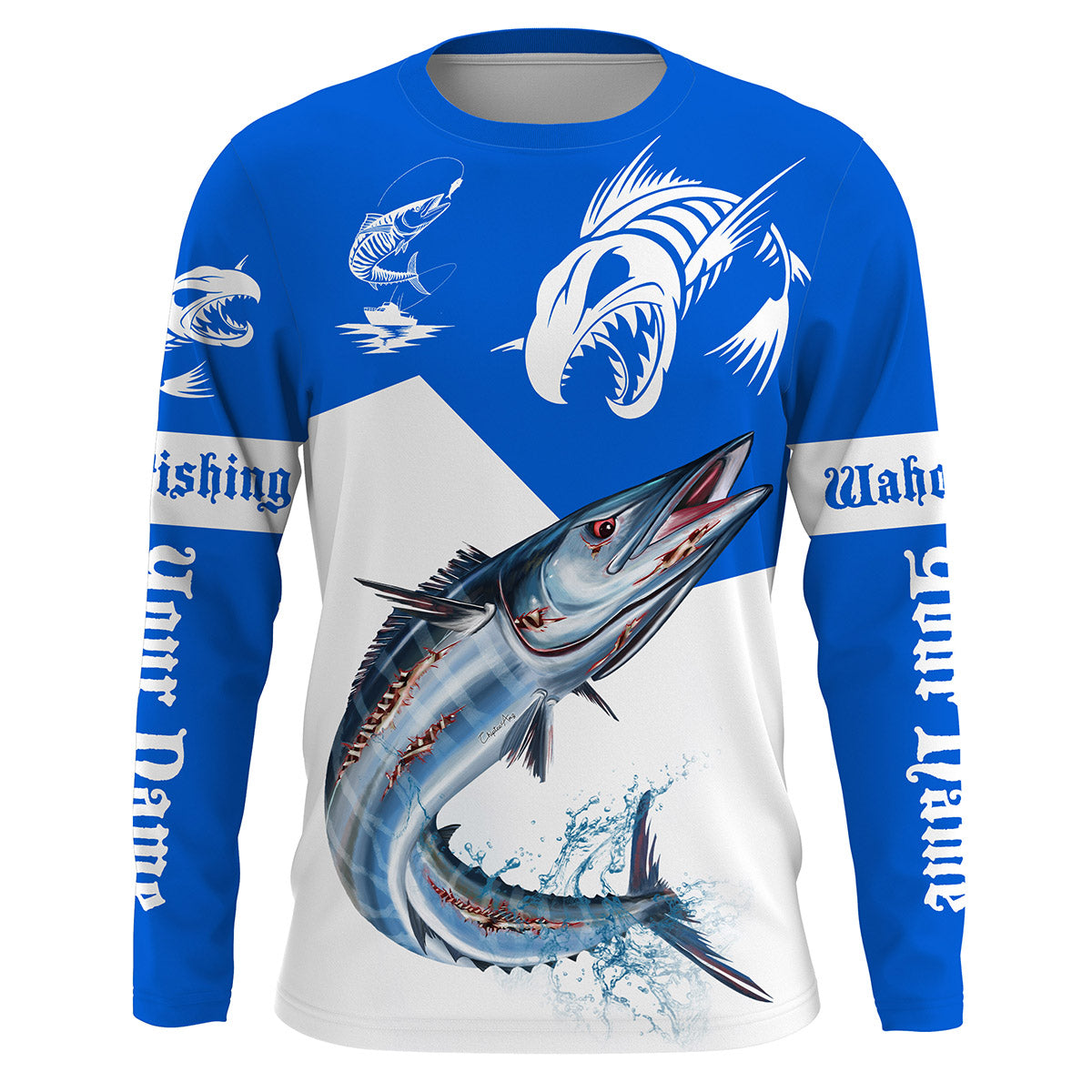 angry-wahoo-fishing-custom-long-sleeve-fishing-shirts-wahoo-fish-skeleton-fishing-jerseys-blue-fishing-long-sleeve-shirts