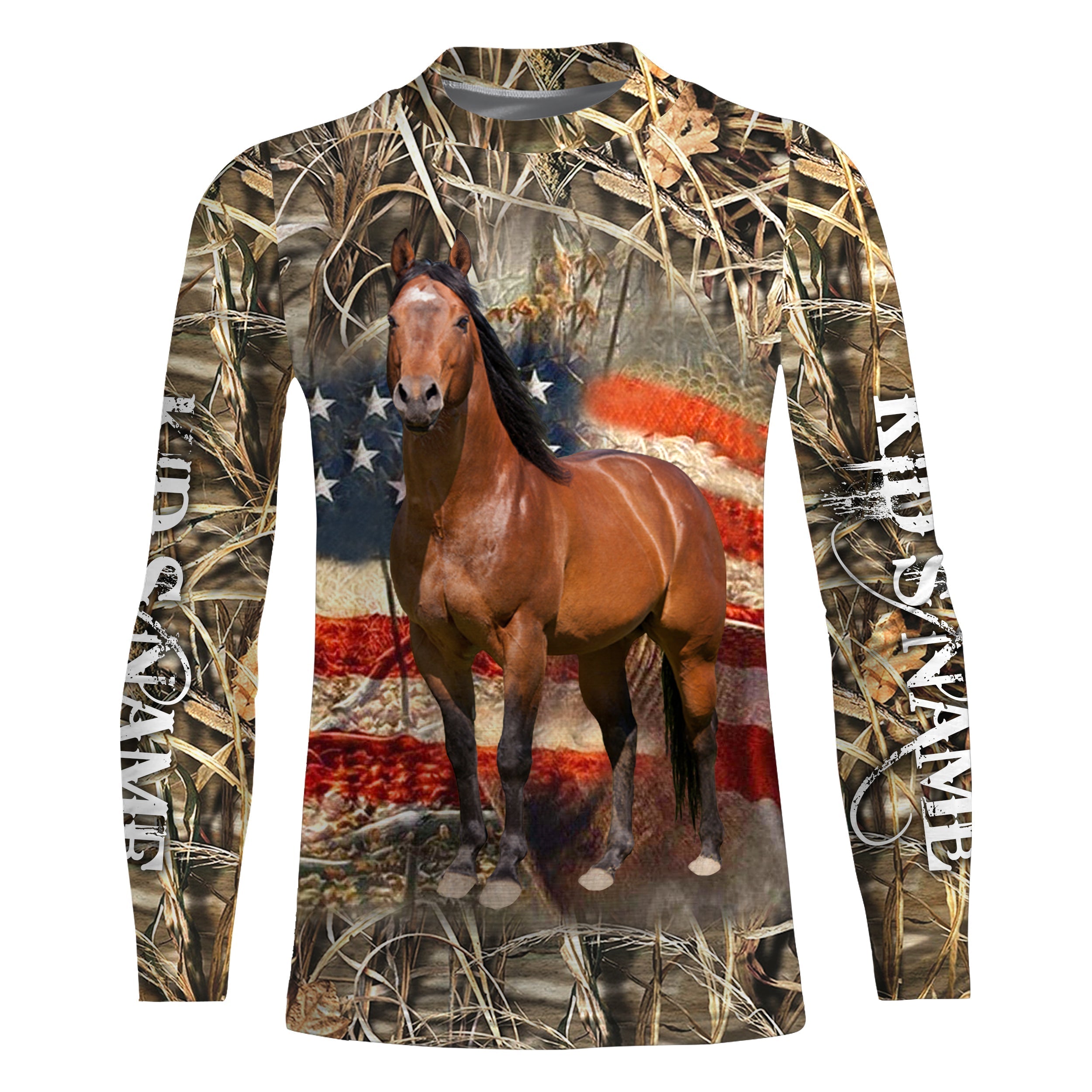 american-quarter-horse-usa-flag-camo-custom-shirts-gifts-for-horse-lovers-horse-riding-fishing-long-sleeve-shirts